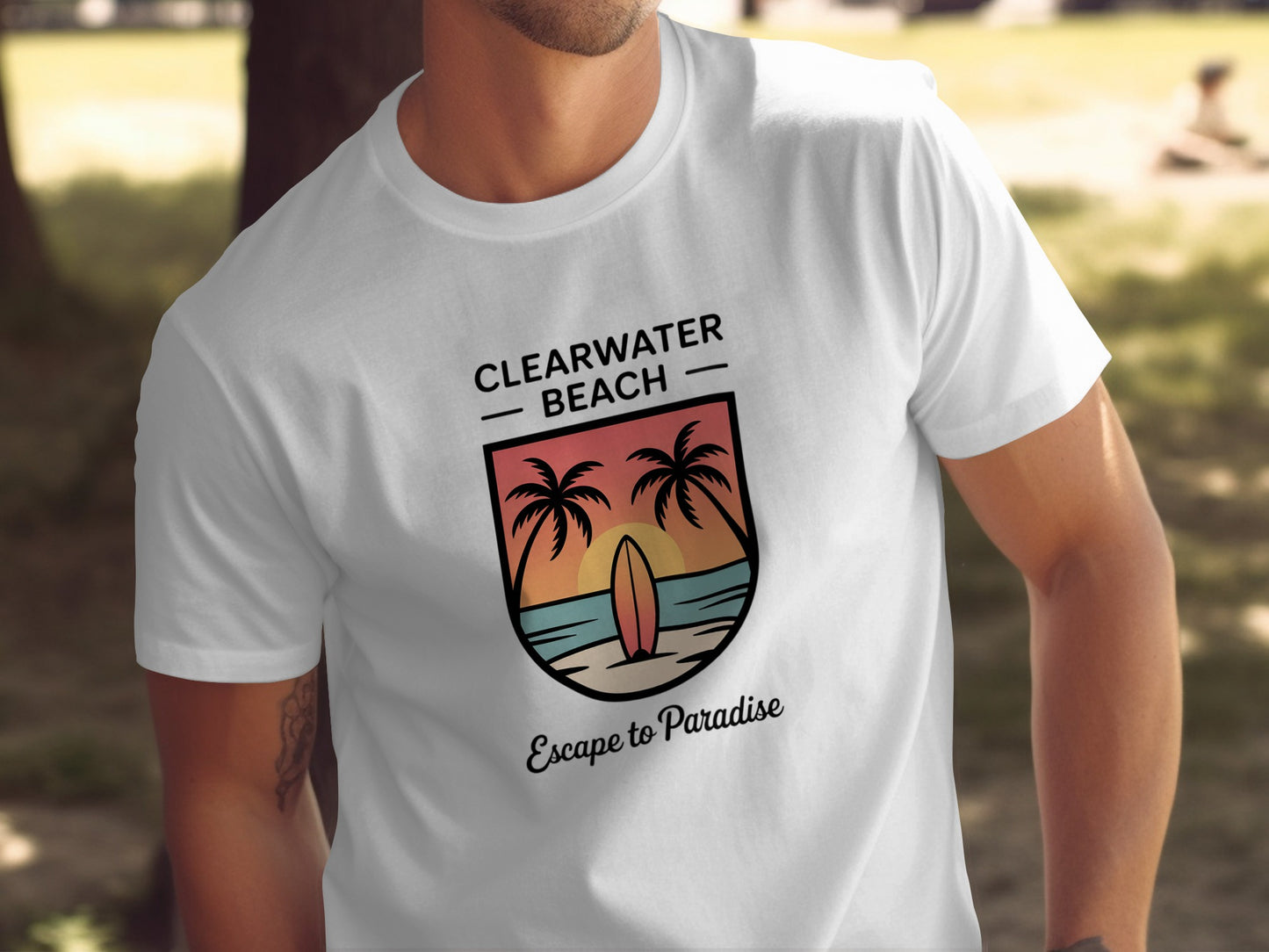 Clearwater Beach Escape to Paradise Graphic T-shirt product