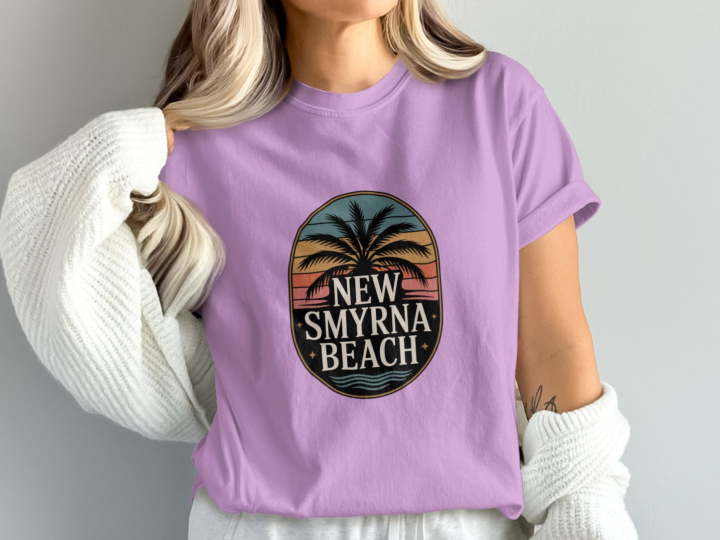 New Smyrna Beach Graphic Tee Casual Wear Product