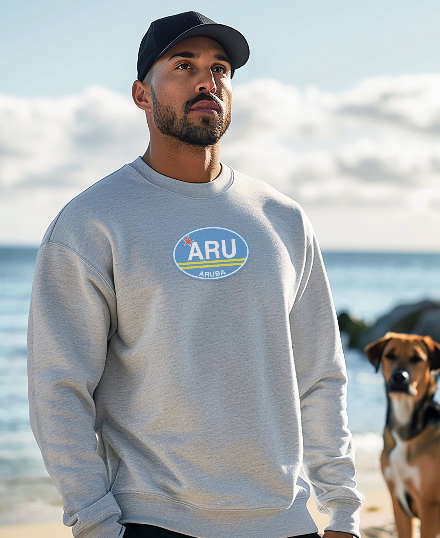 ARU Aruba Comfortable Casual Graphic Sweatshirt product