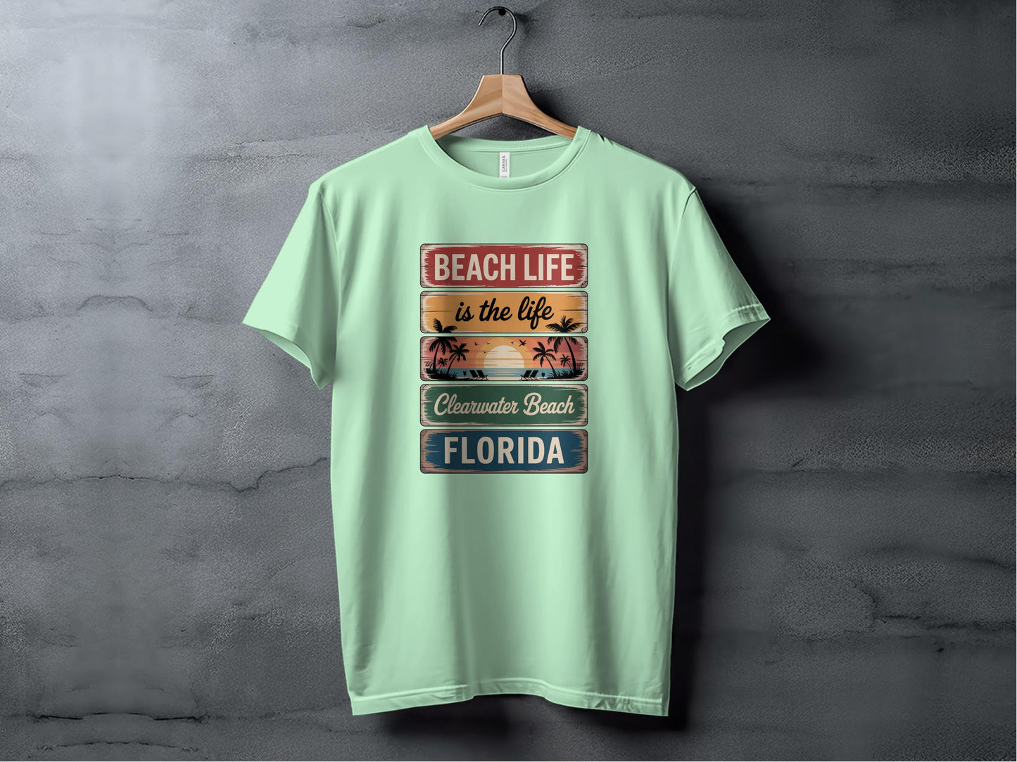 Beach Life Clearwater Beach Florida T-shirt product