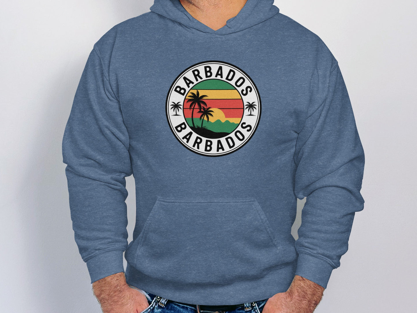 Barbados Logo Hoodie Casual Wear Sweatshirt product