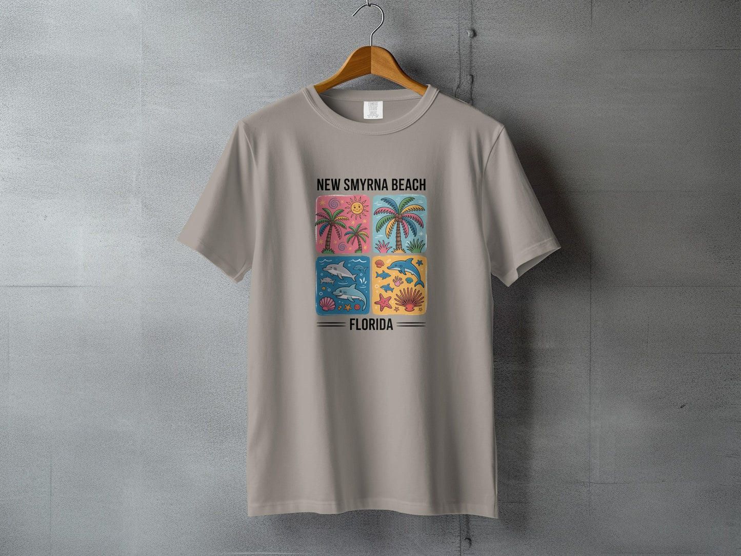New Smyrna Beach Florida Graphic Tee Shirt product