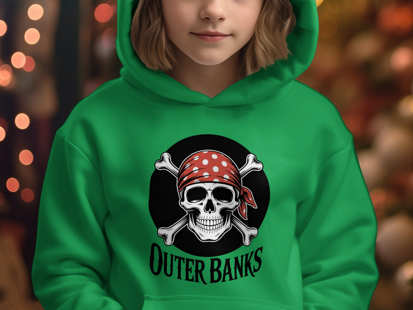 Outer Banks Pirate Skull Printed Hoodie product