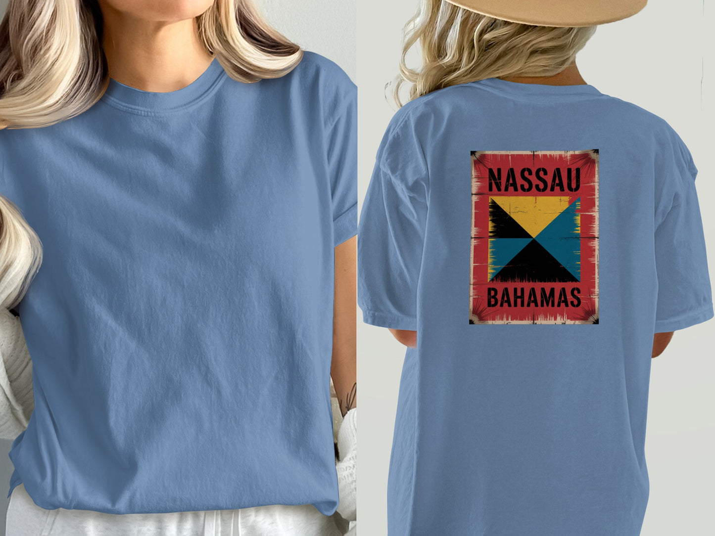 Nassau Bahamas Graphic Print Casual Shirt product