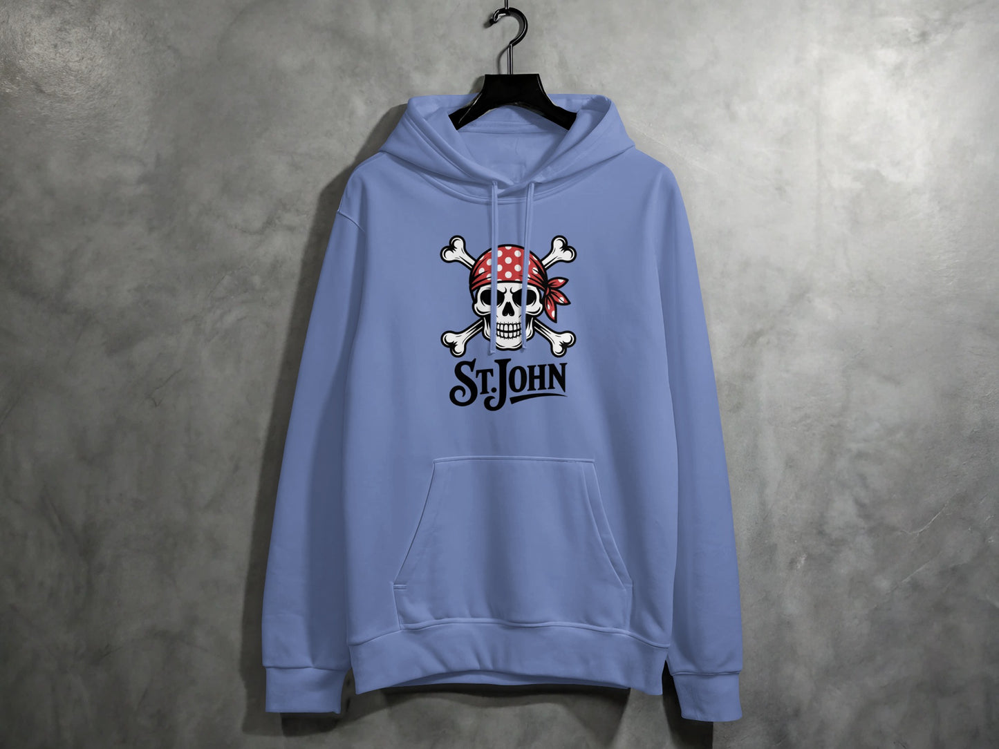 St John Pirate Skull Graphic Hoodie product type