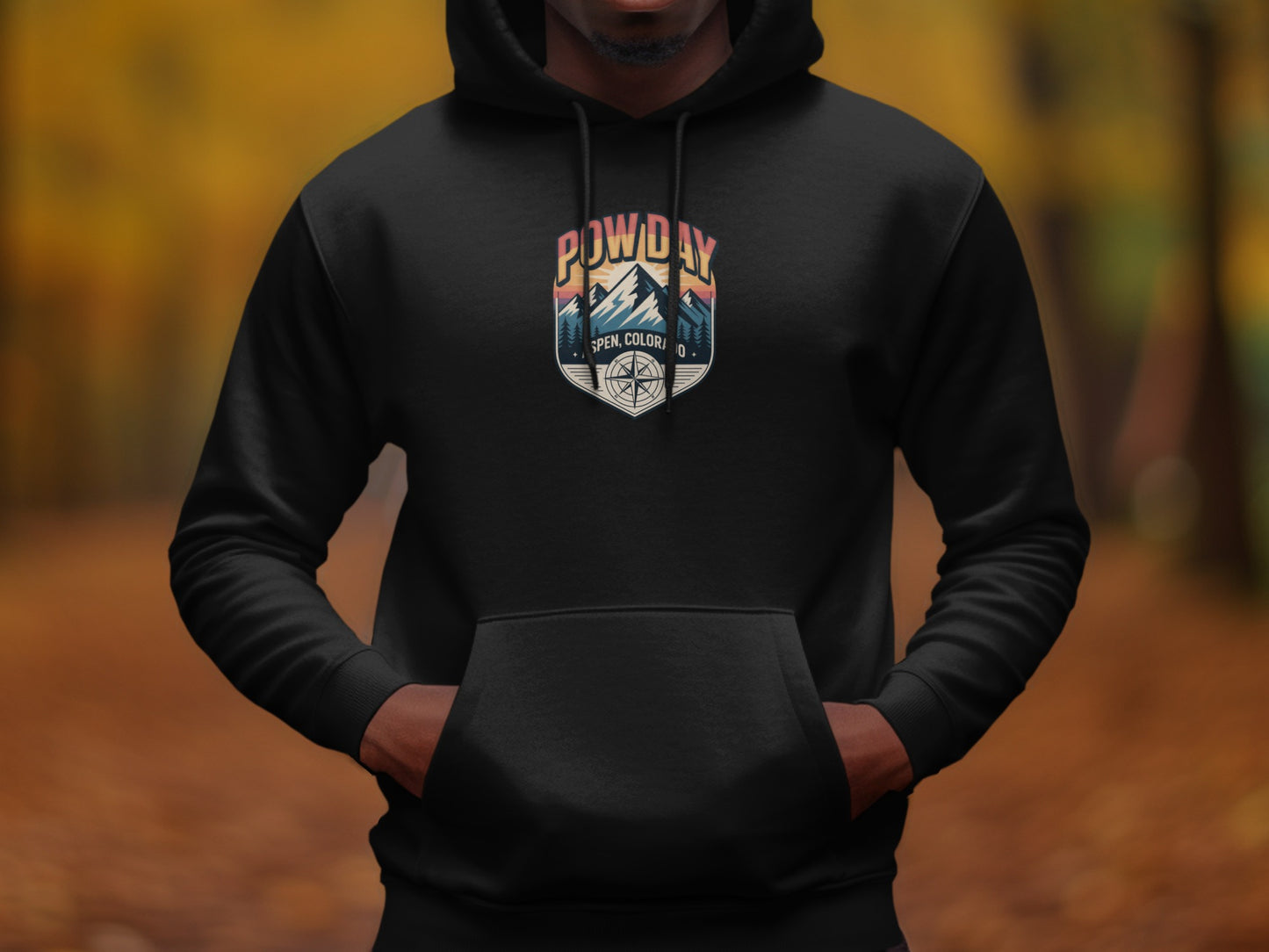 Powder Snowboarder Adventure Hoodie product type