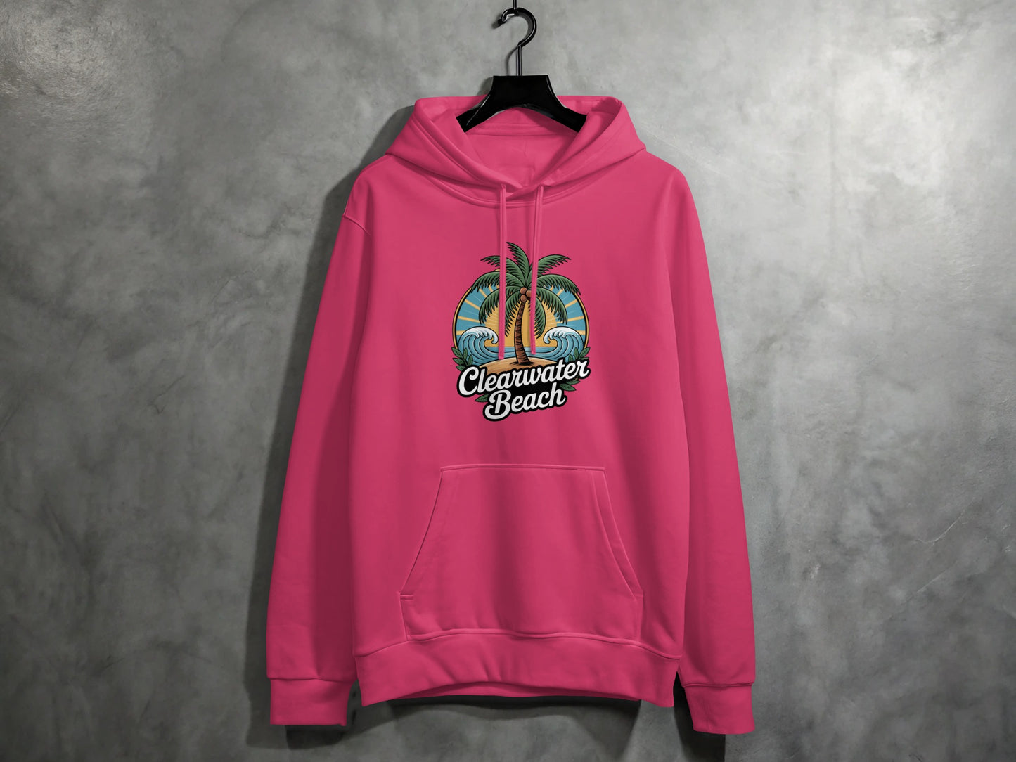 Clearwater Beach Palm Tree Hoodie product