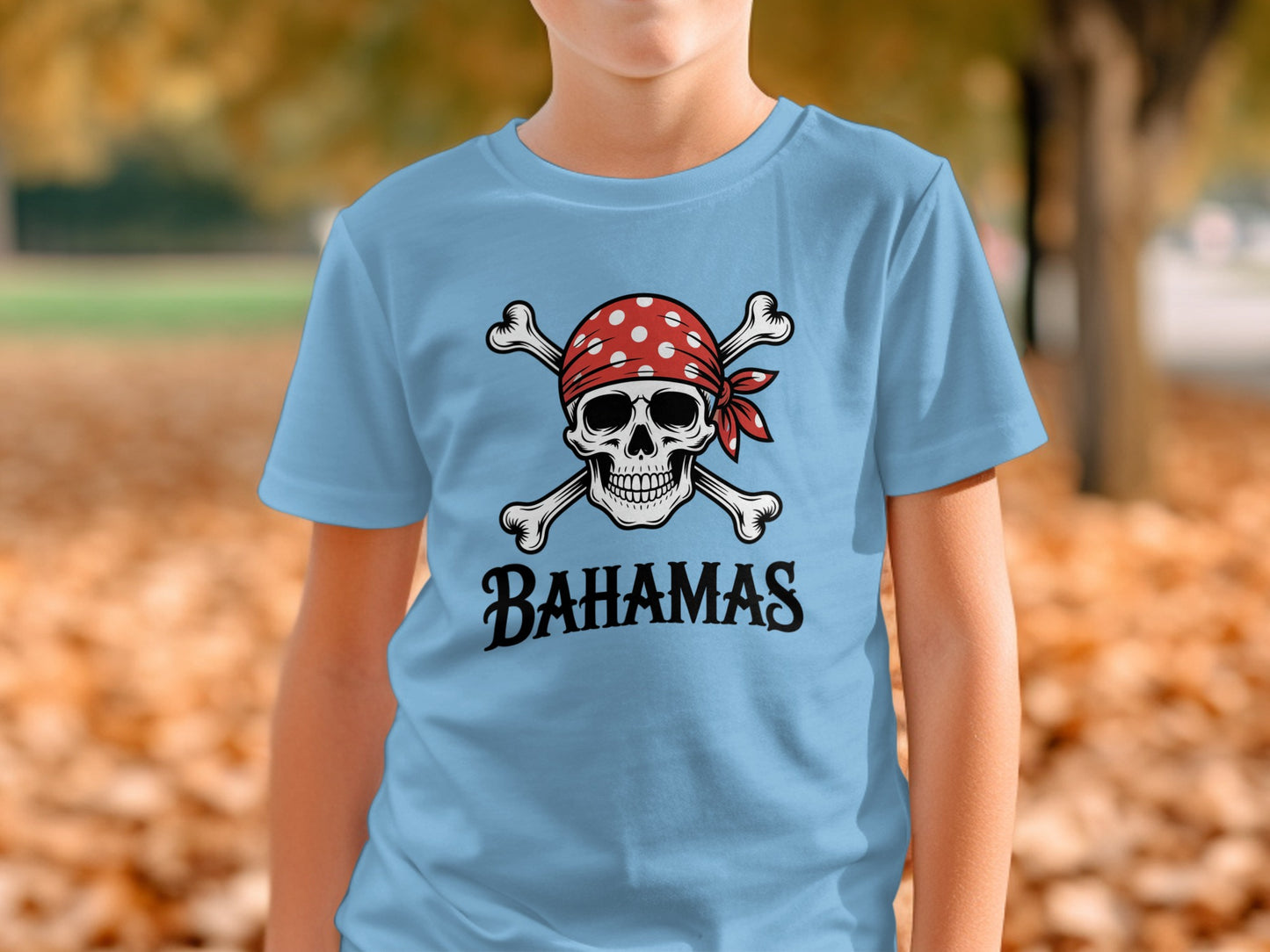 Bahamas Skull and Crossbones T-shirt product type