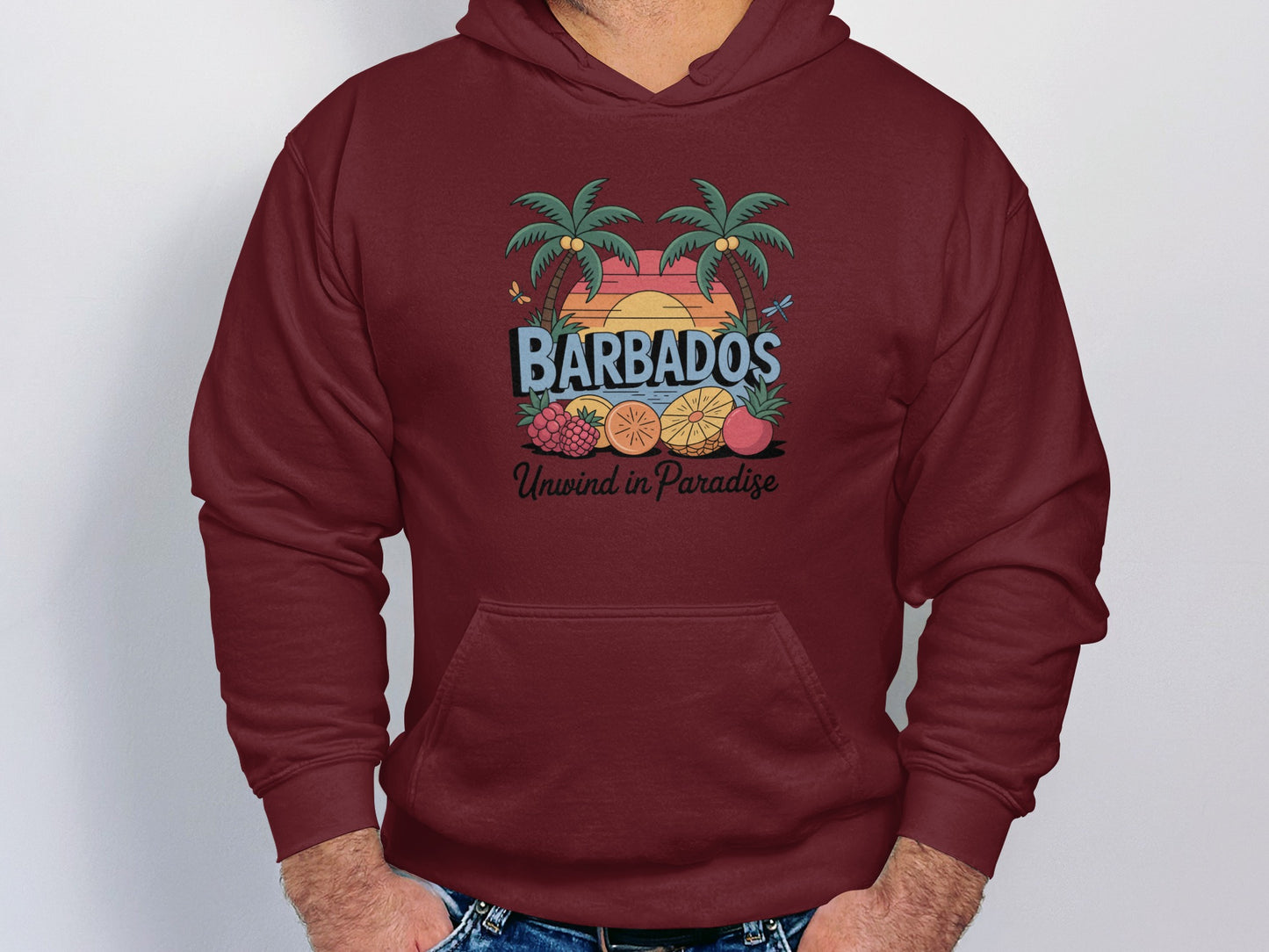 Barbados Unwind In Paradise Graphic Hoodie product