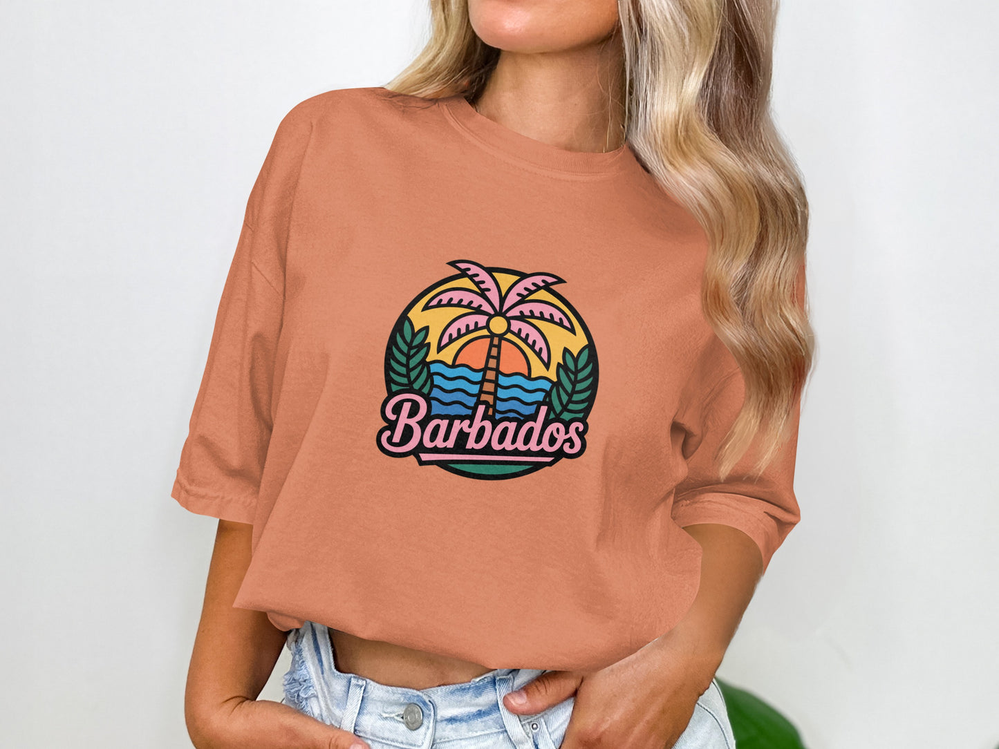Trendy Casual Barbados Graphic Tee Shirt product type