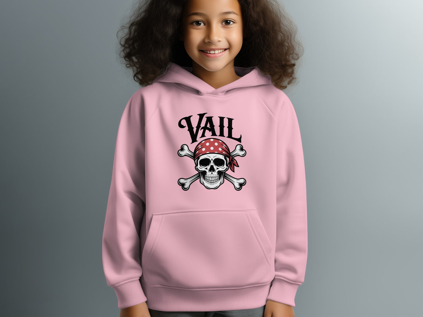 Vail Skull and Crossbones Pirate Hooded Sweatshirt product