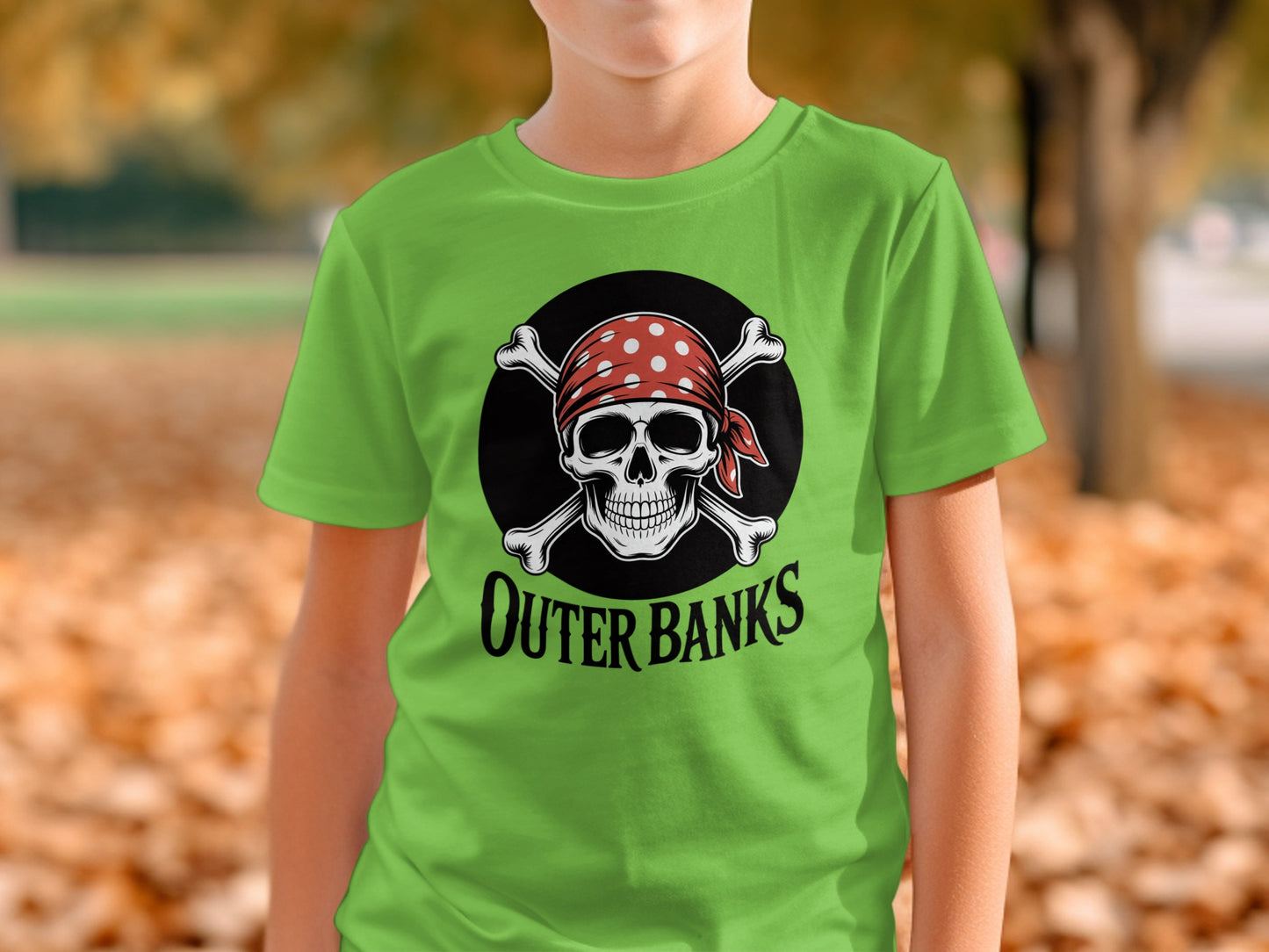 Outer Banks Skull and Crossbones Kids T-Shirt product