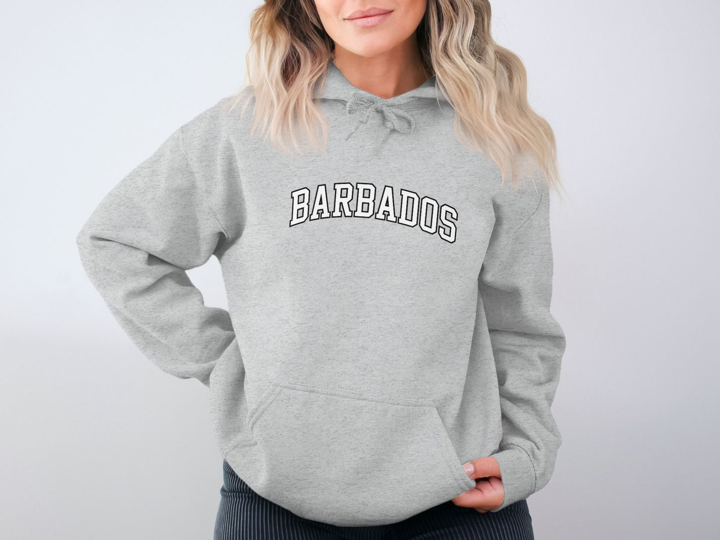 Barbados Graphic Print Hoodie Sweatshirt product type
