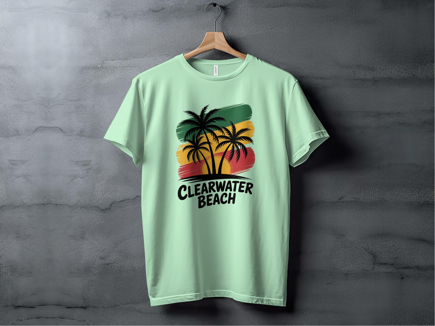 Clearwater Beach Graphic Print T-shirt product