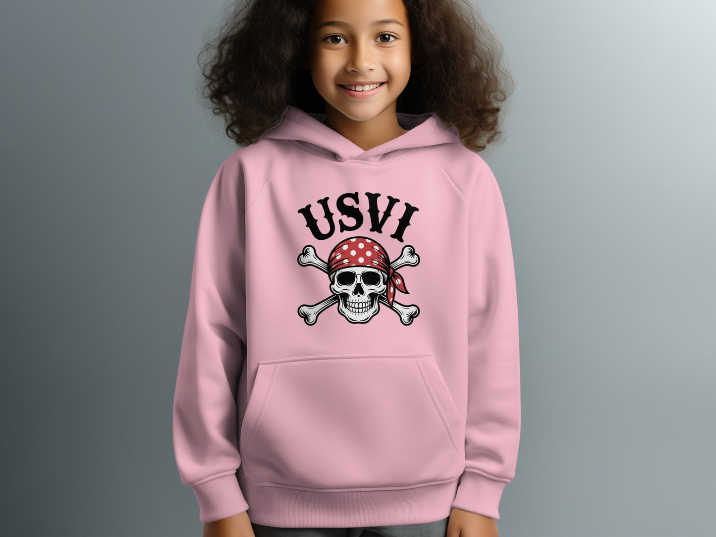 USVI Skull Pirate Hoodie product type