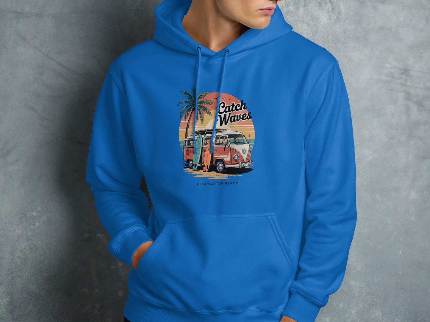 Catch Waves Clearwater Beach Hoodie Product