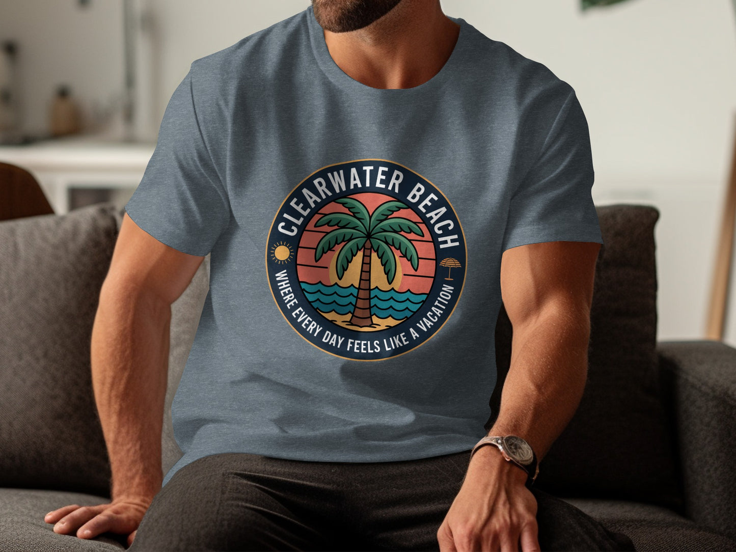 Clearwater Beach Vacation Vibes Graphic T-Shirt product