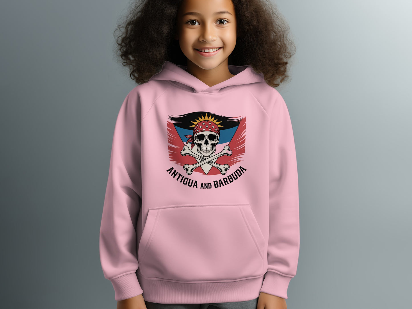 Antigua and Barbuda Skull Hoodie product