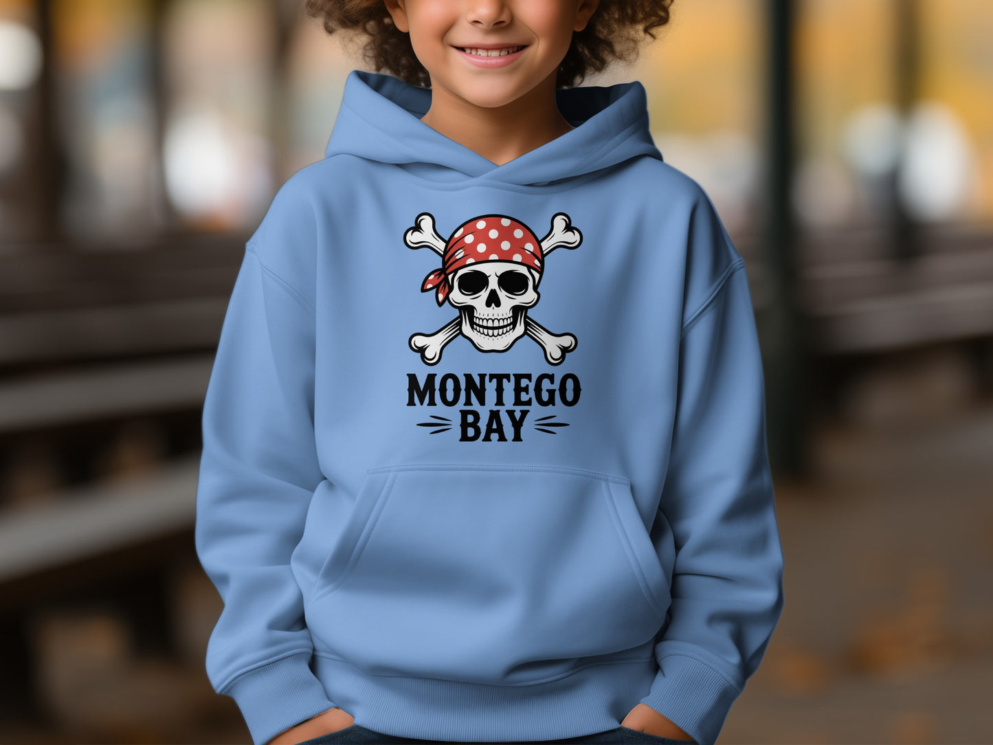 Montego Bay Pirate Skull Kids Hoodie product