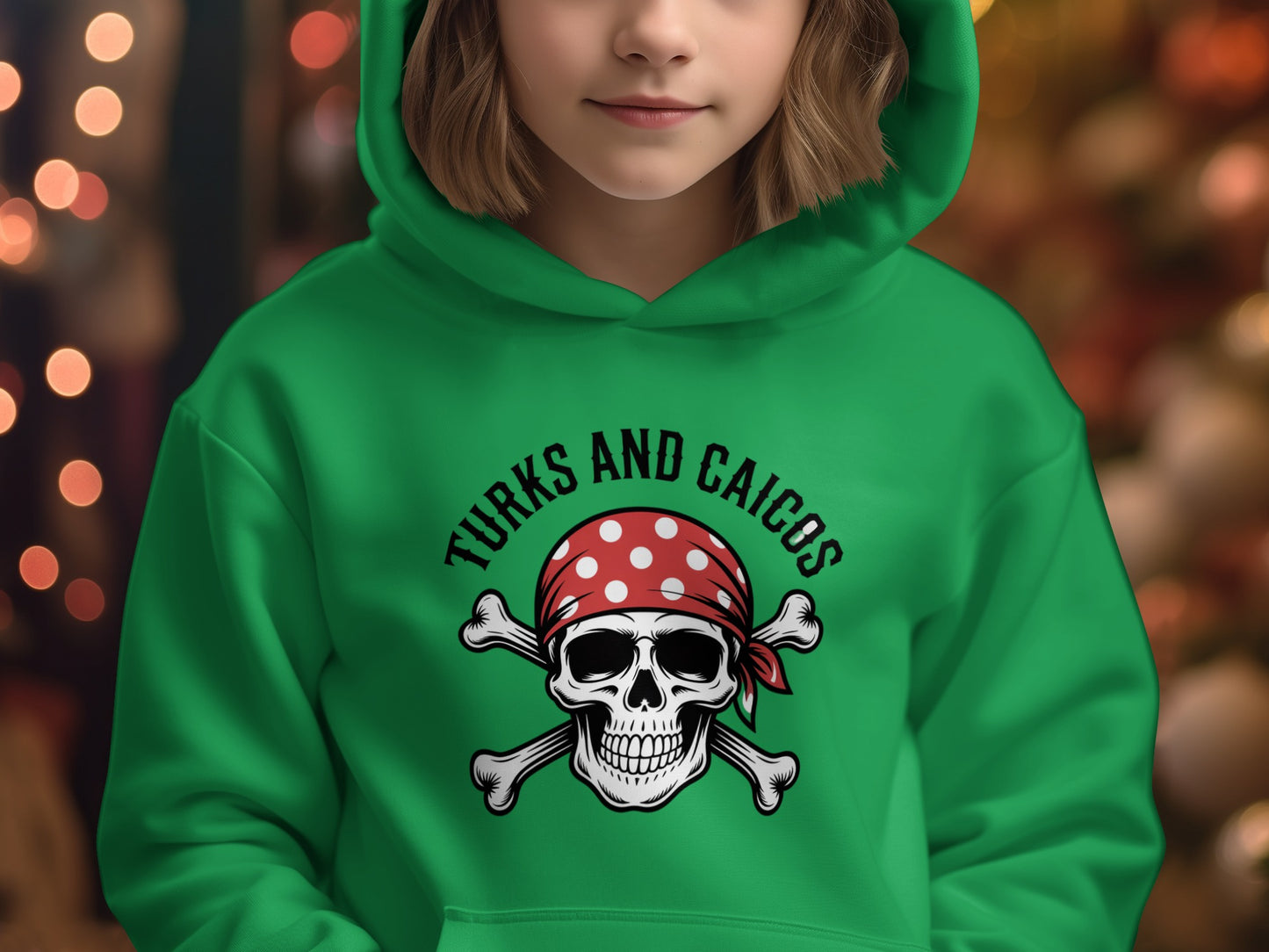 Turks and Caicos Skull and Crossbones Hoodie product type