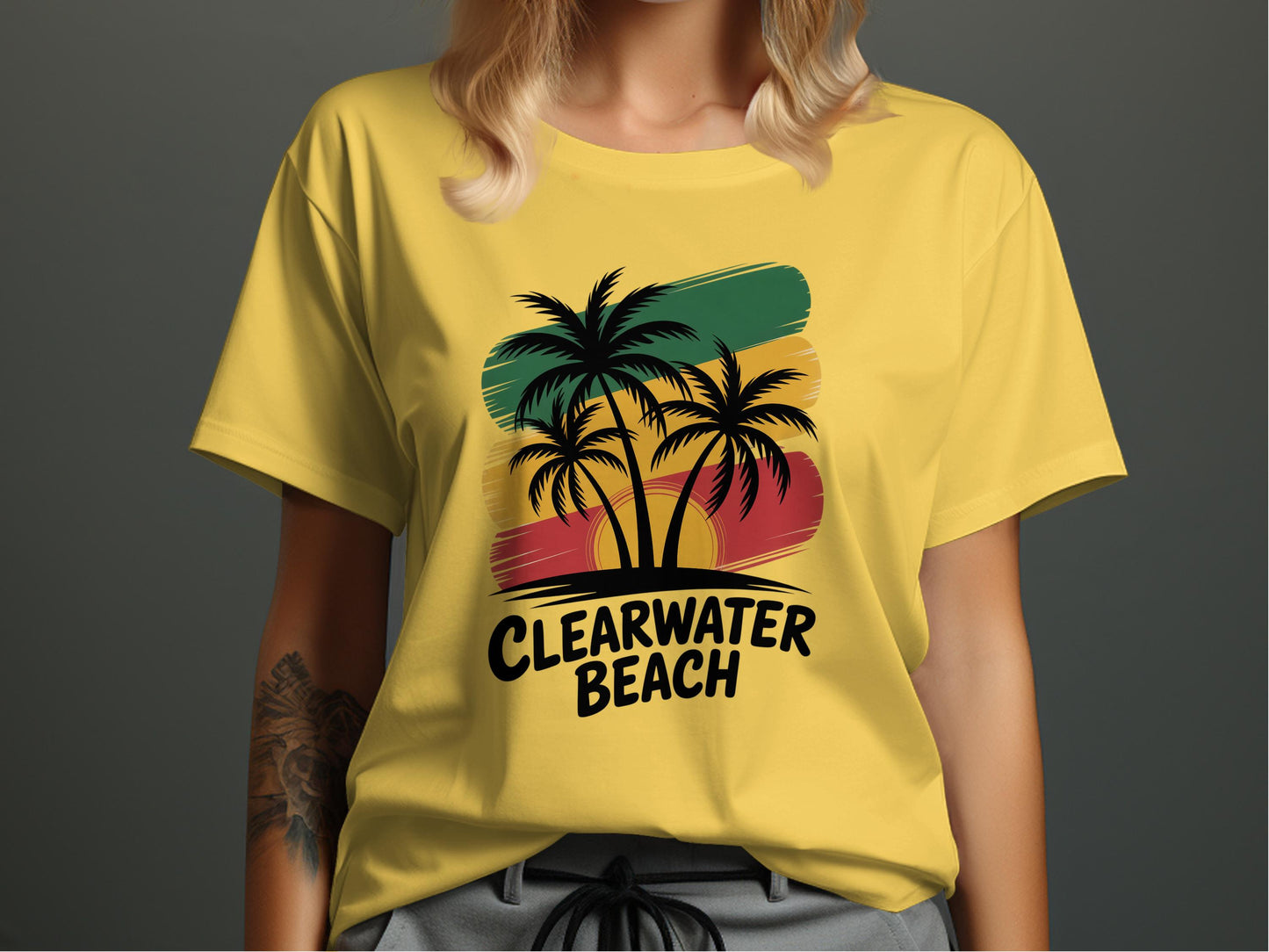 Stylish Clearwater Beach Graphic T-shirt product type