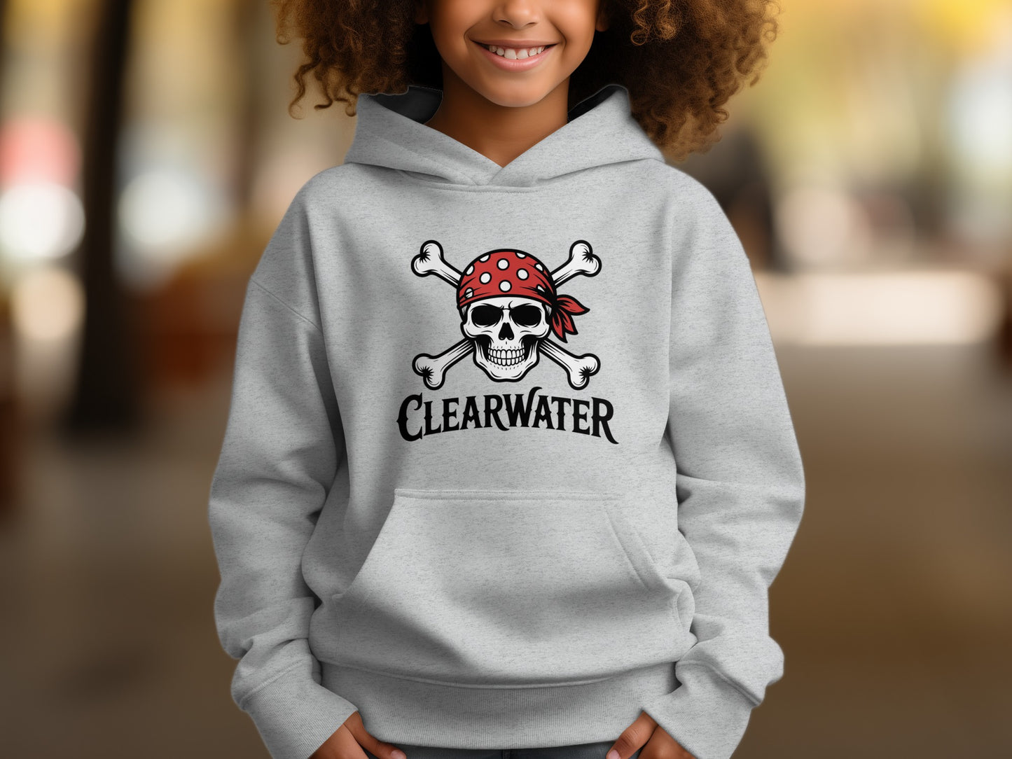 Clearwater Pirate Skull Hoodie product type
