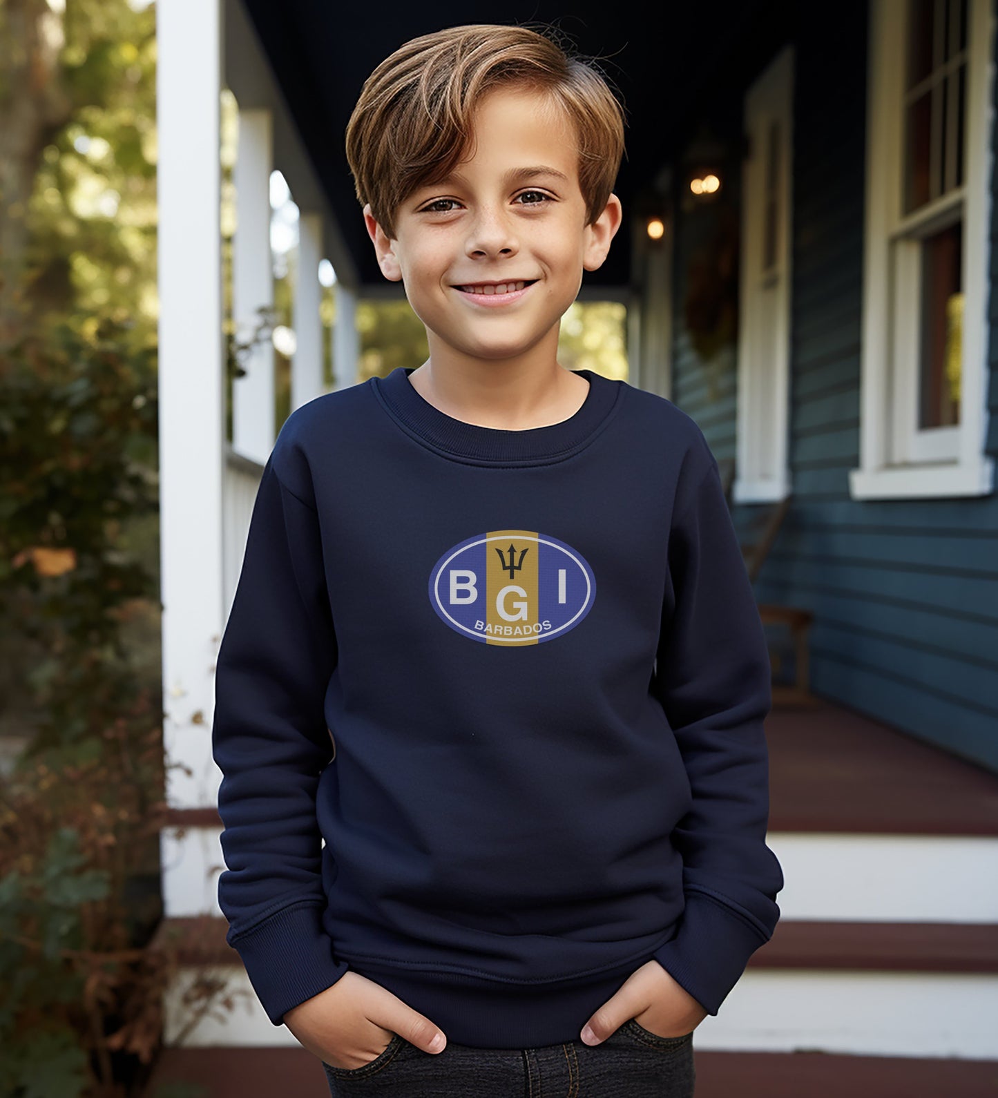 BGI Barbados Navy Blue Sweatshirt Product type