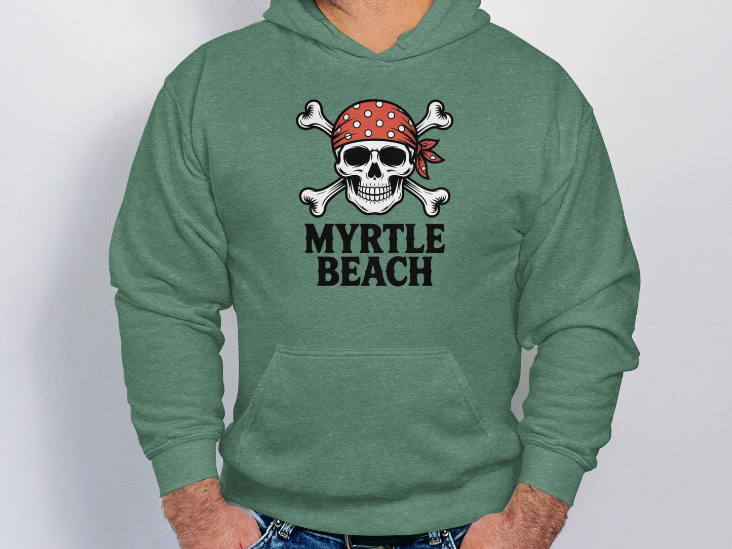 Myrtle Beach Skull Crossbones Hoodie product