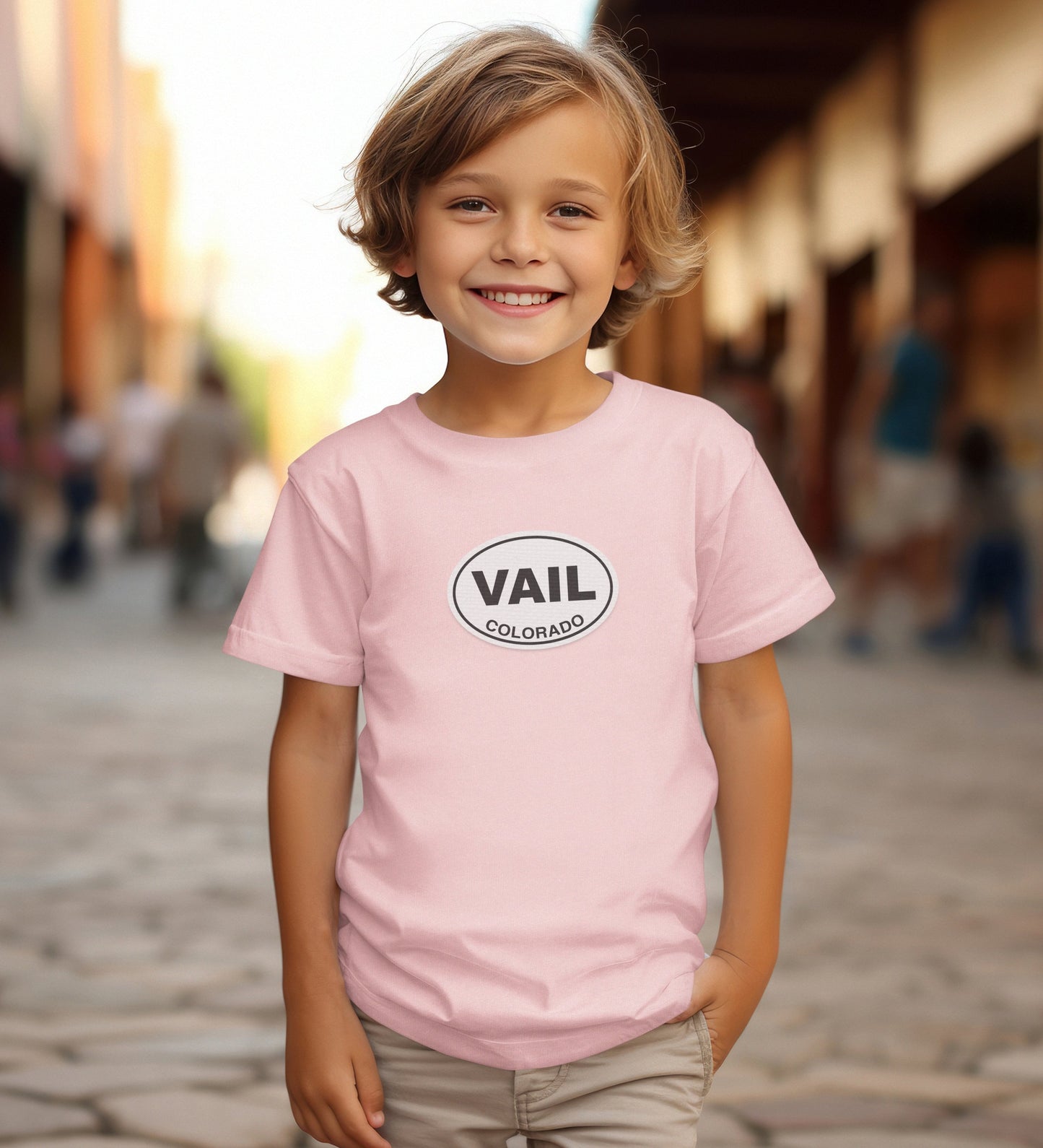 Vail Colorado Graphic Tee for Kids Casual Wear product type