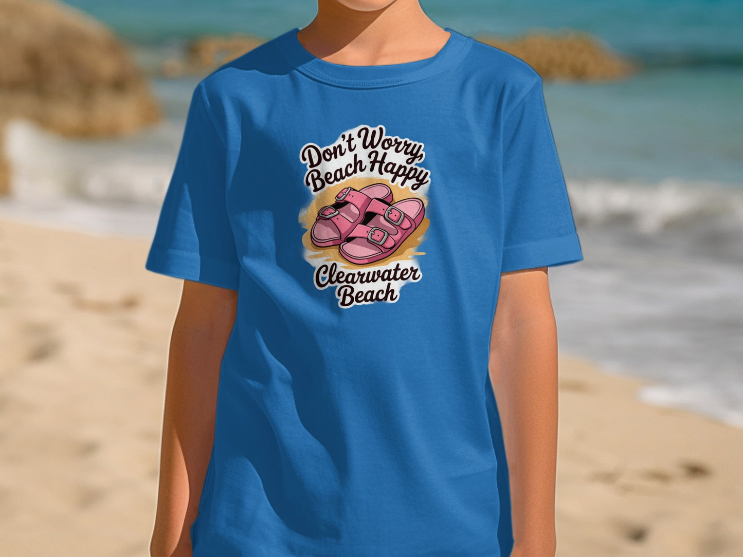 Don't Worry Beach Happy Clearwater Beach t-shirt product