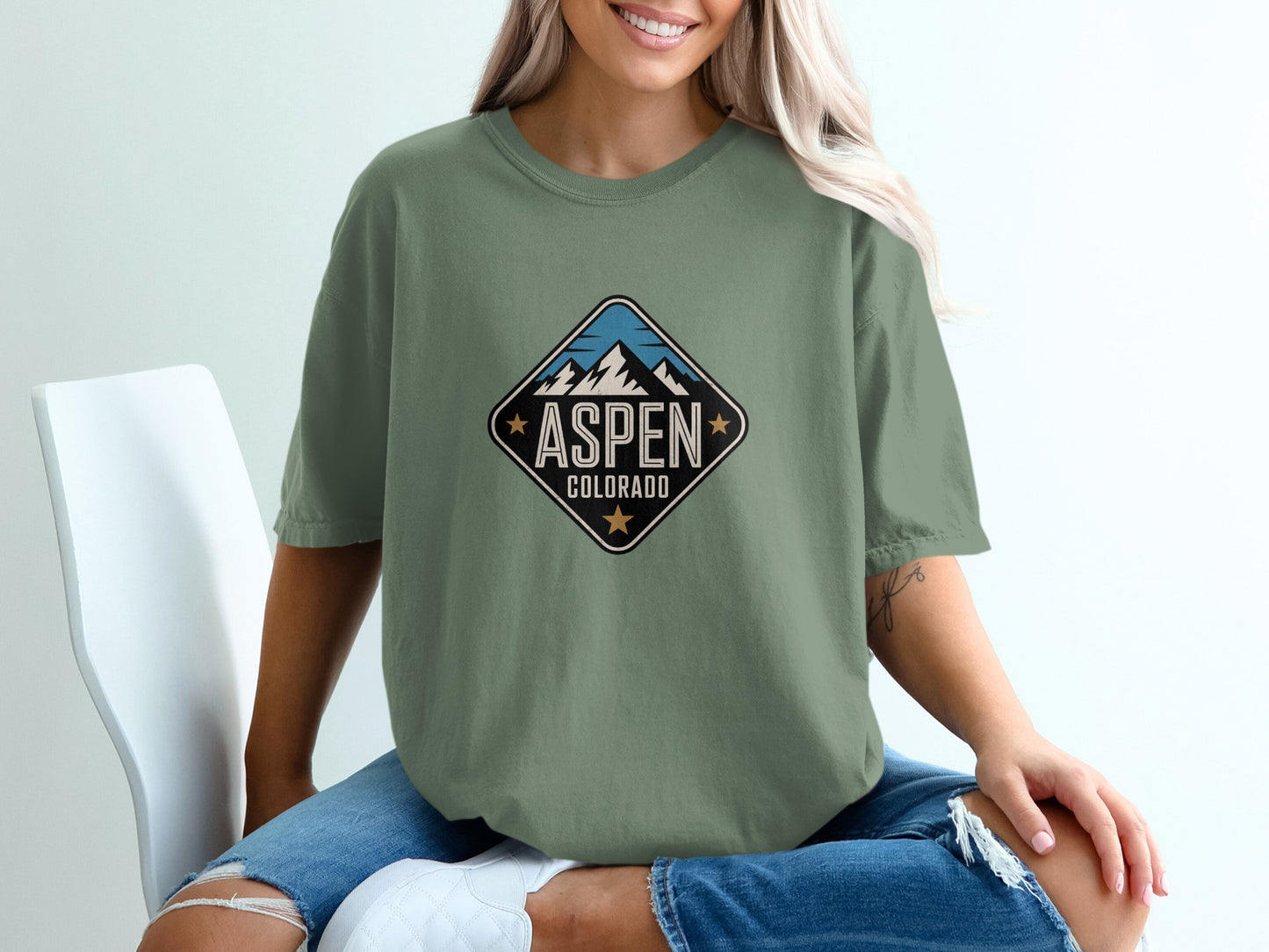 Aspen Colorado Graphic Casual Shirt product