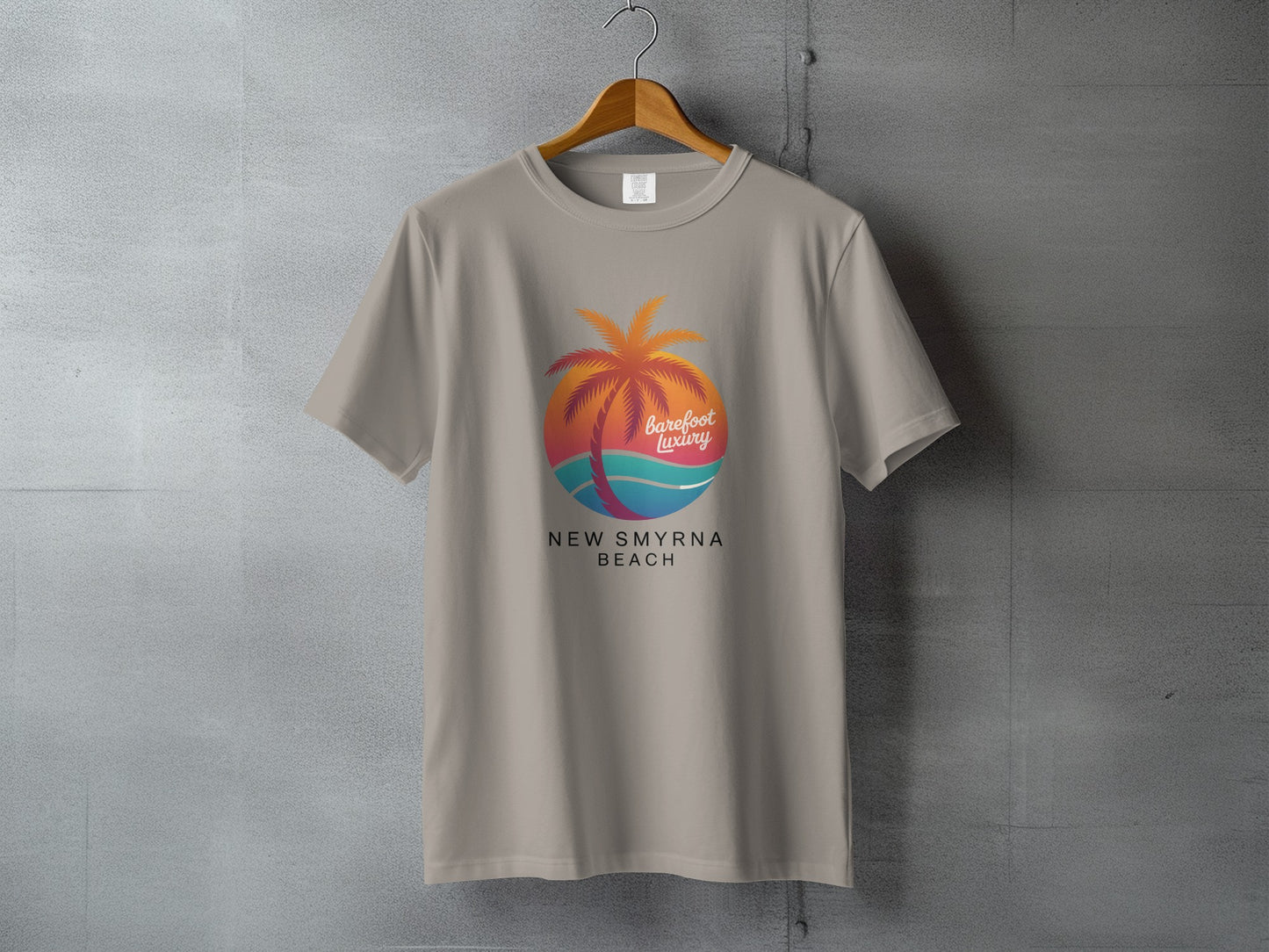 Stylish New Smyrna Beach Barefoot Lifestyle T-shirt product