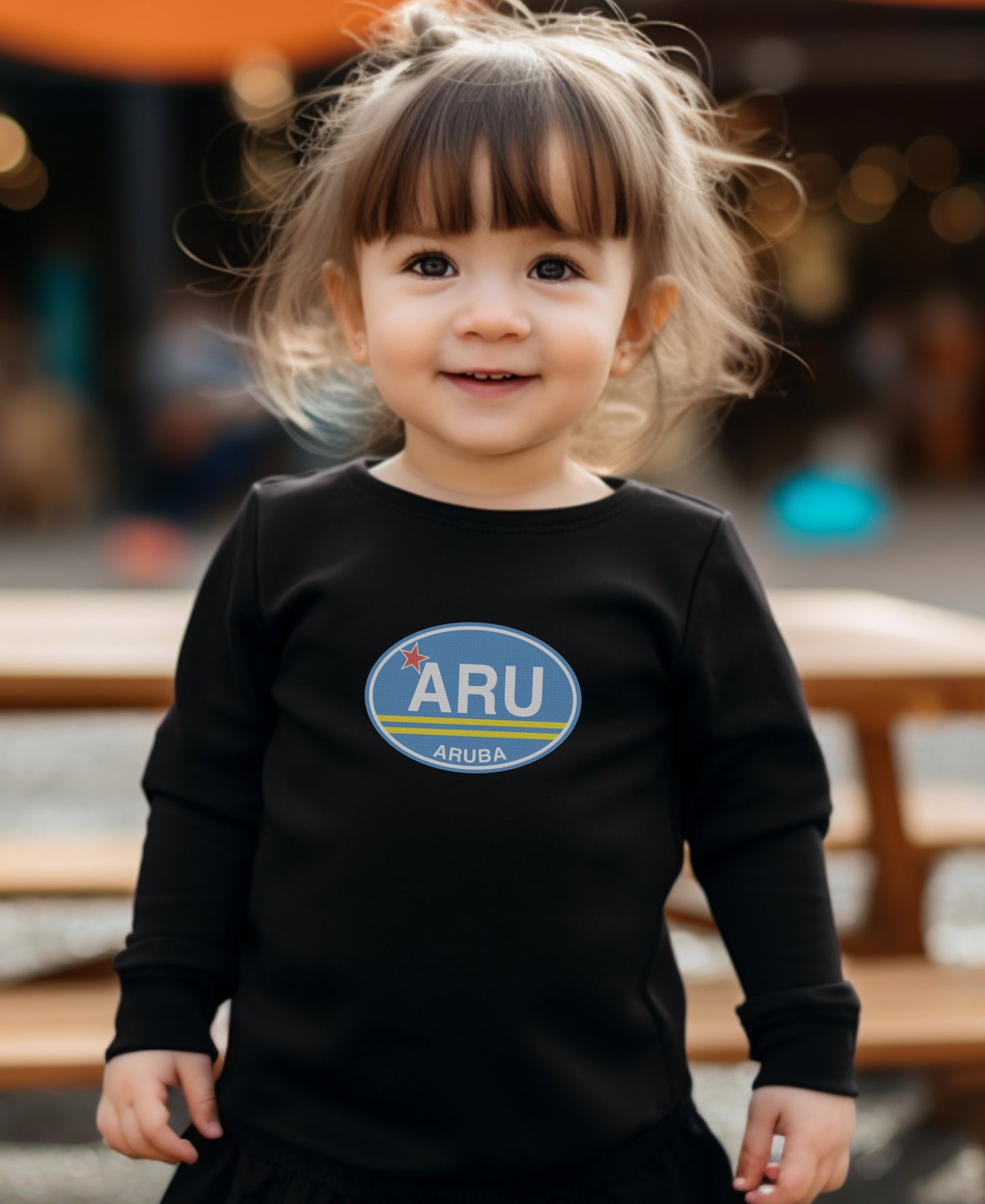 Aruba ARU Graphic Print Long Sleeve Shirt product