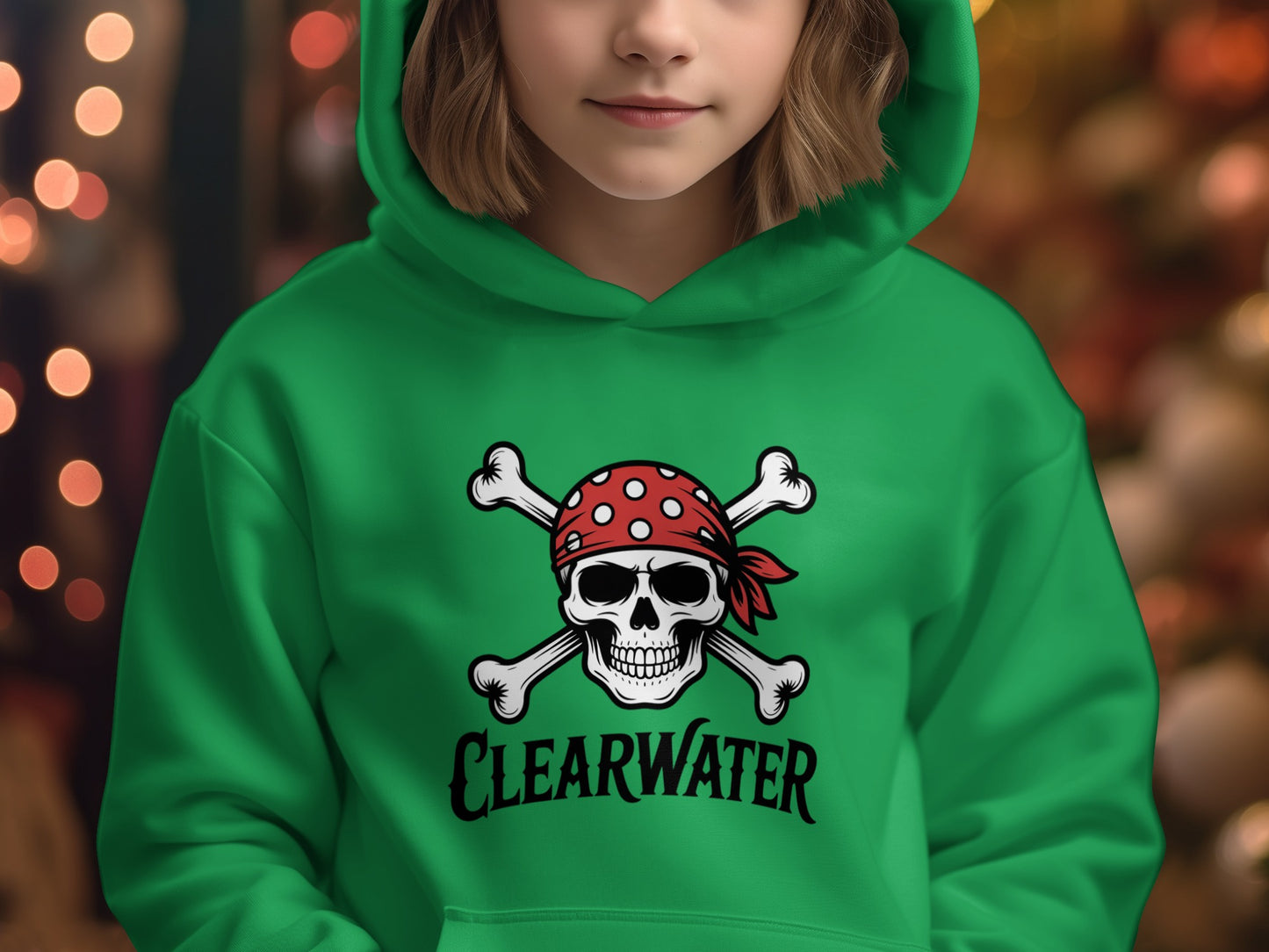 Clearwater Skull and Crossbones Hoodie product