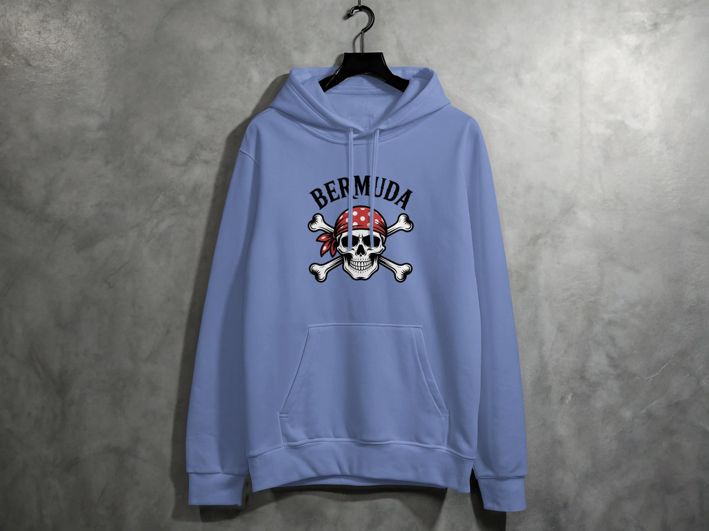 Bermuda Pirate Skull Graphic Hoodie product