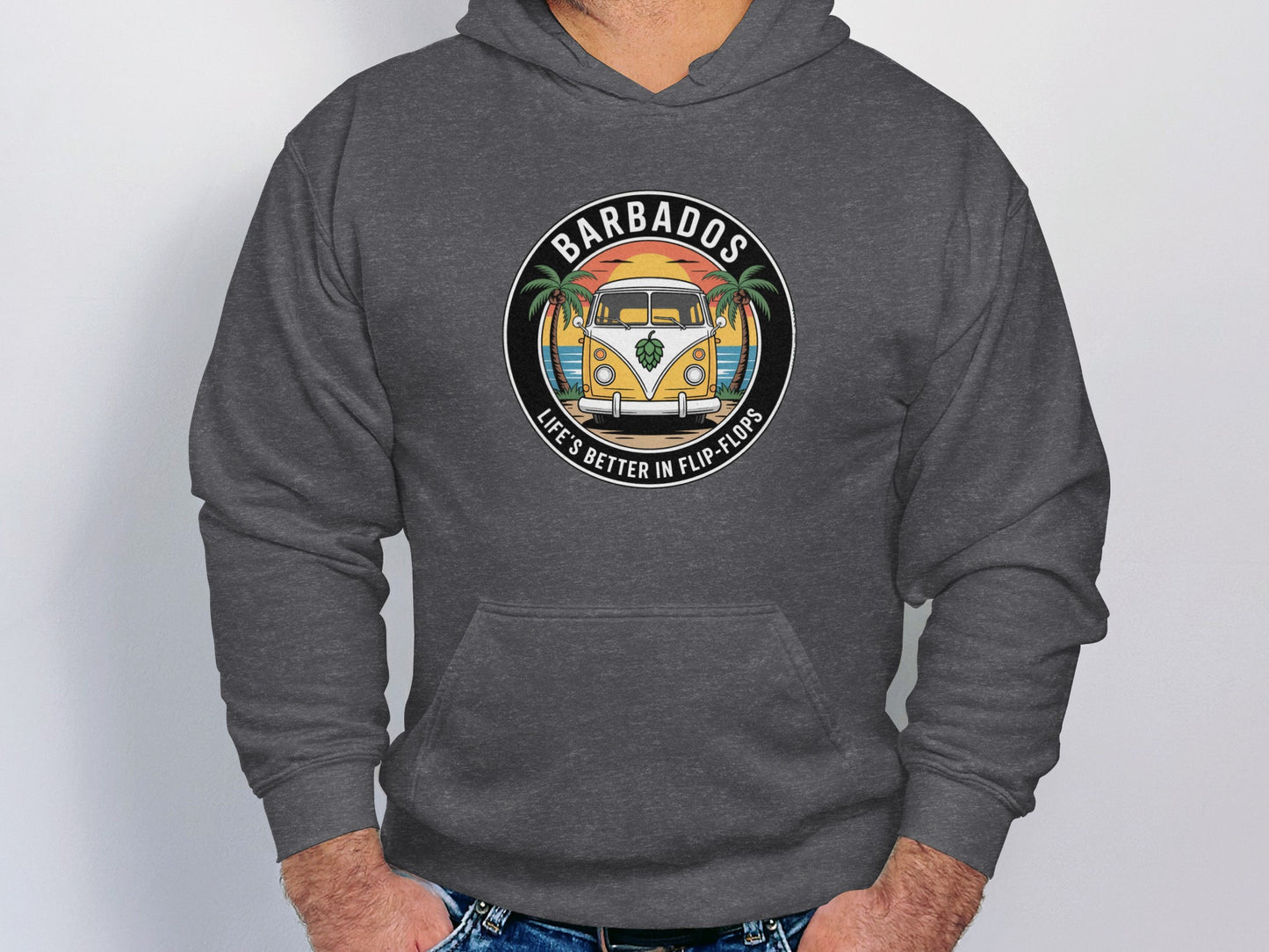 Barbados Life's Better in Flip-Flops Hoodie product