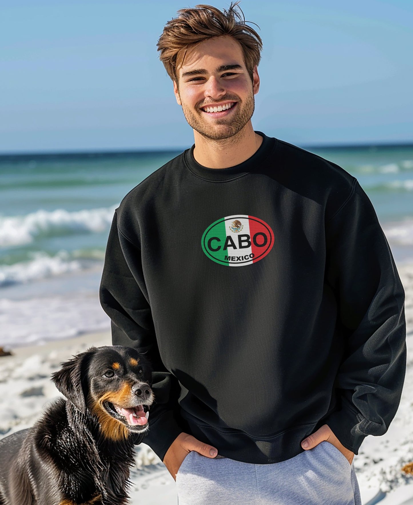 Cabo Mexico Emblem Sweatshirt product type