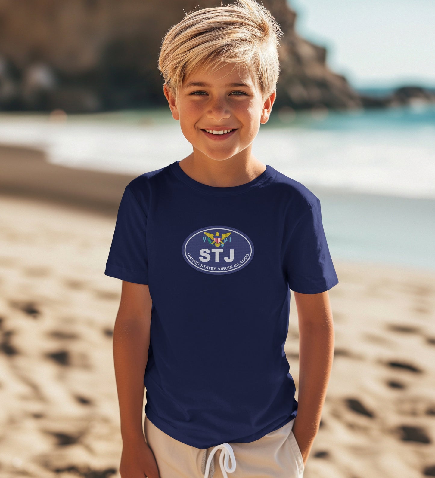 STJ Cool Beach Design T-shirt product type