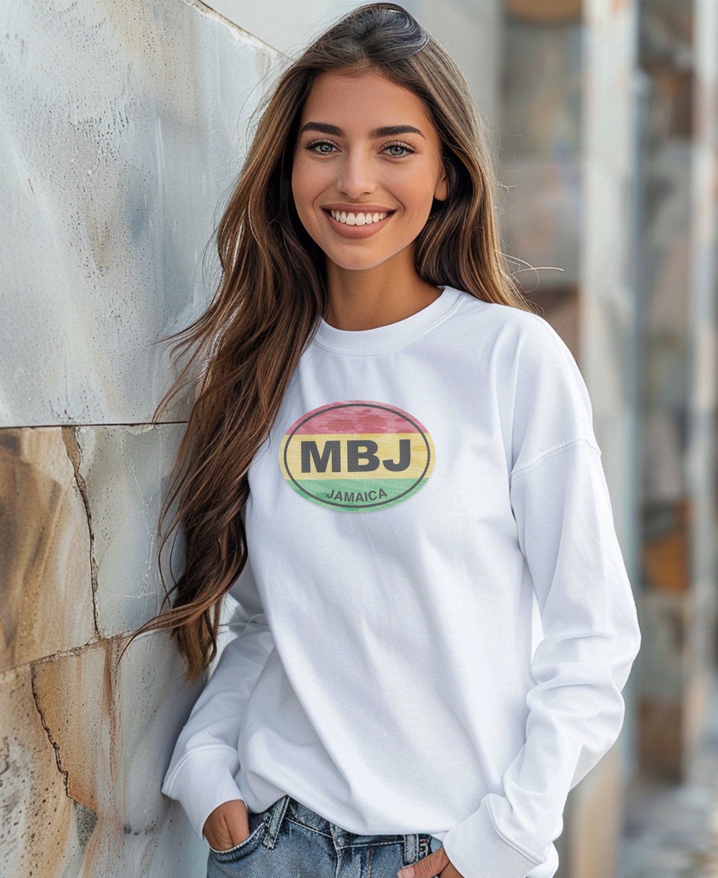 MBJ Jamaica Long Sleeve Graphic Shirt product type