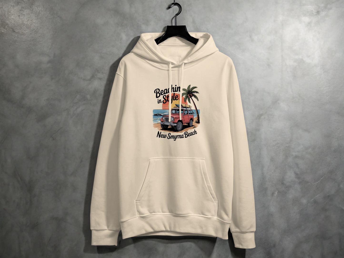 Beach in Style New Smyrna Beach Hoodie product type