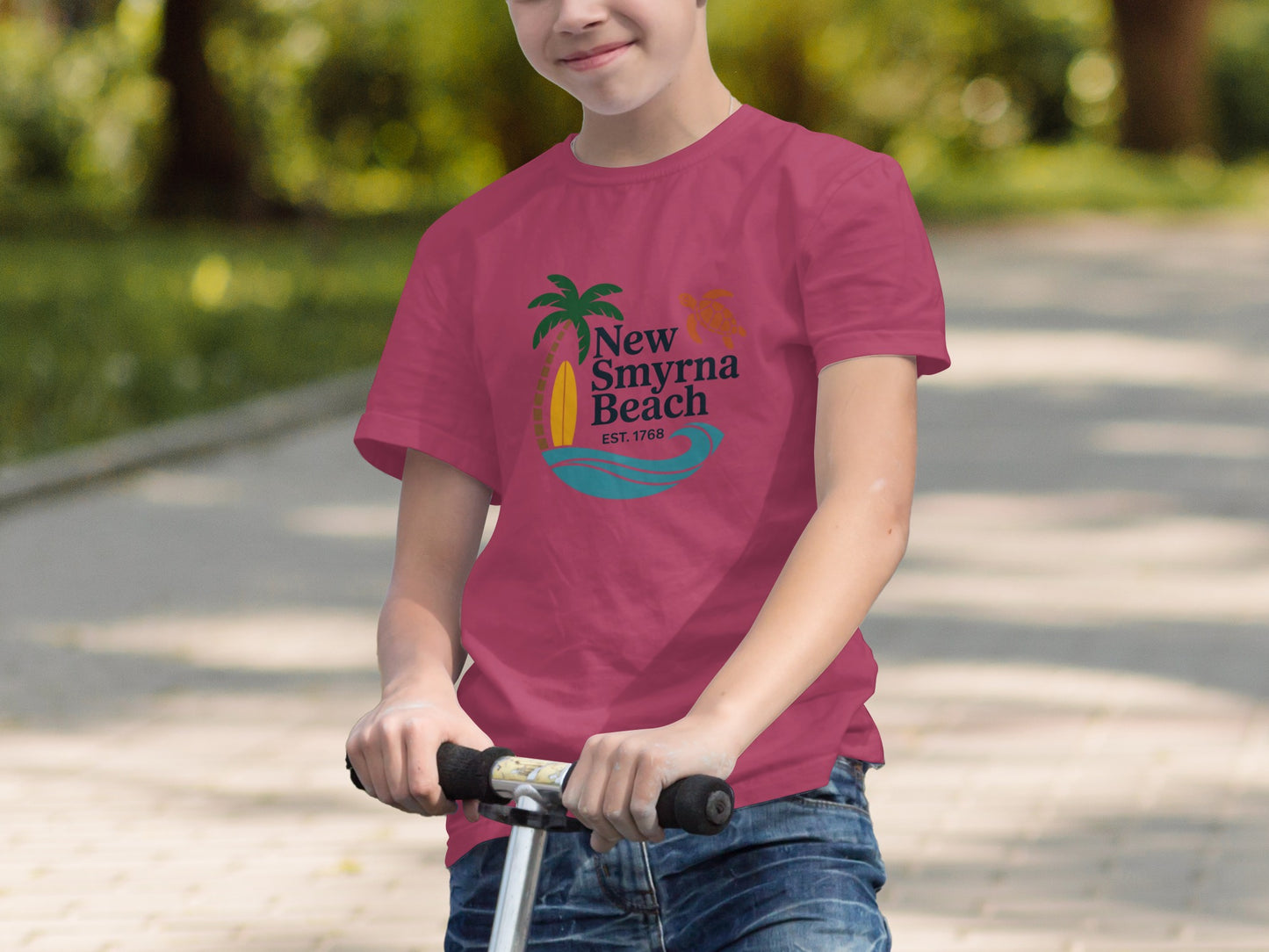 New Smyrna Beach EST 1768 Graphic Tshirt product type