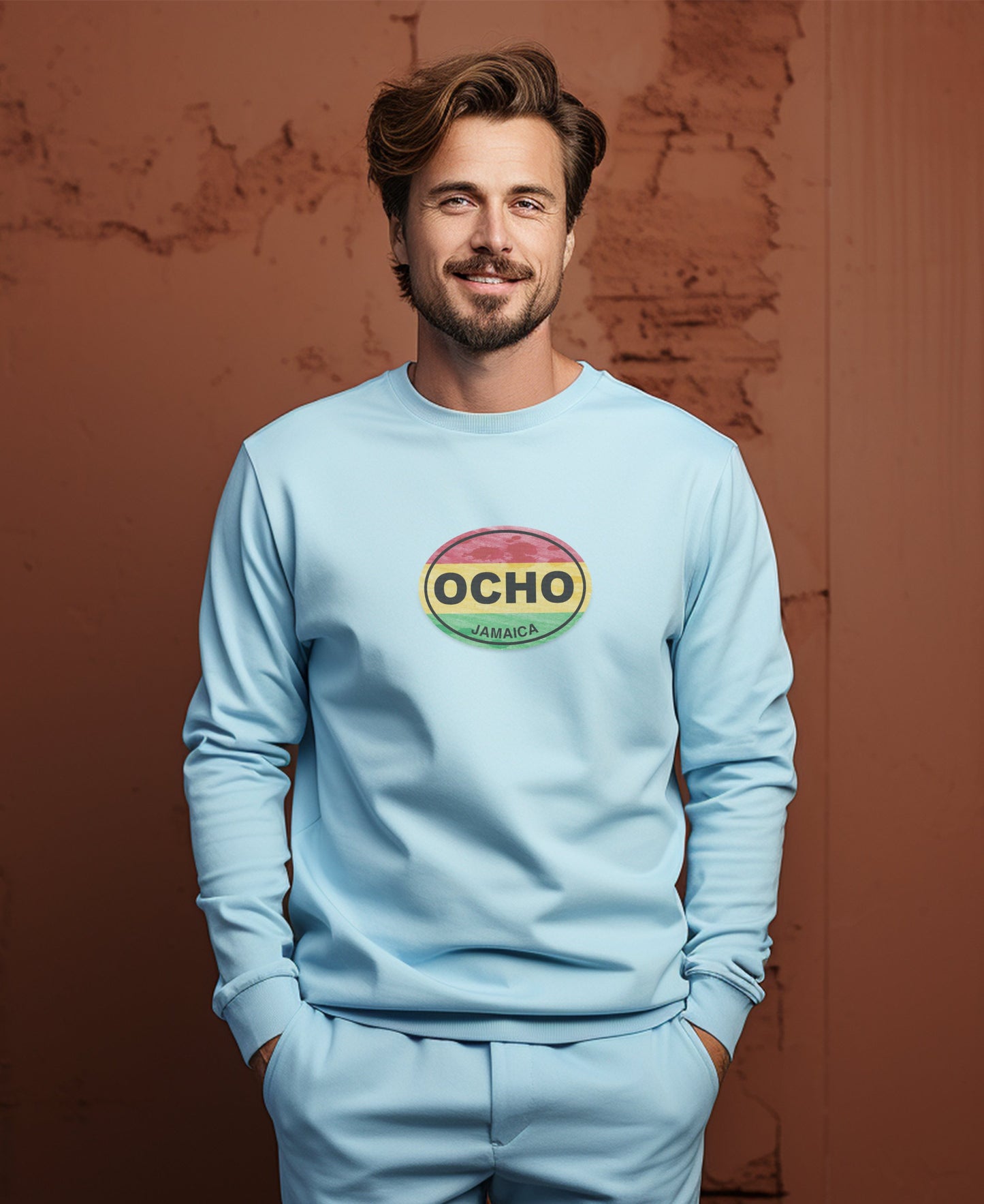 Ocho Rios Dunns River Falls and Music Festivals Mens Long Sleeve T Shirt