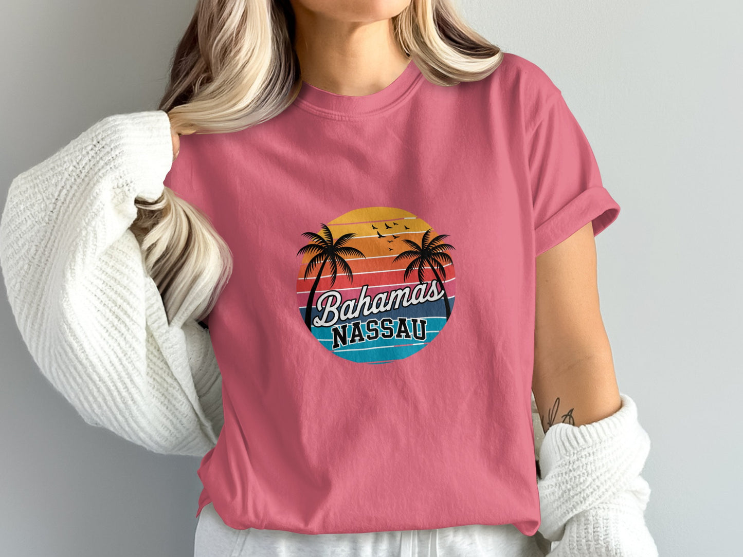 Bahamas Nassau Graphic Tee Casual Shirt product type