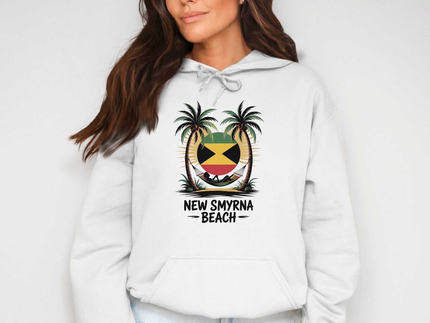 New Smyrna Beach Graphic Hoodie product type