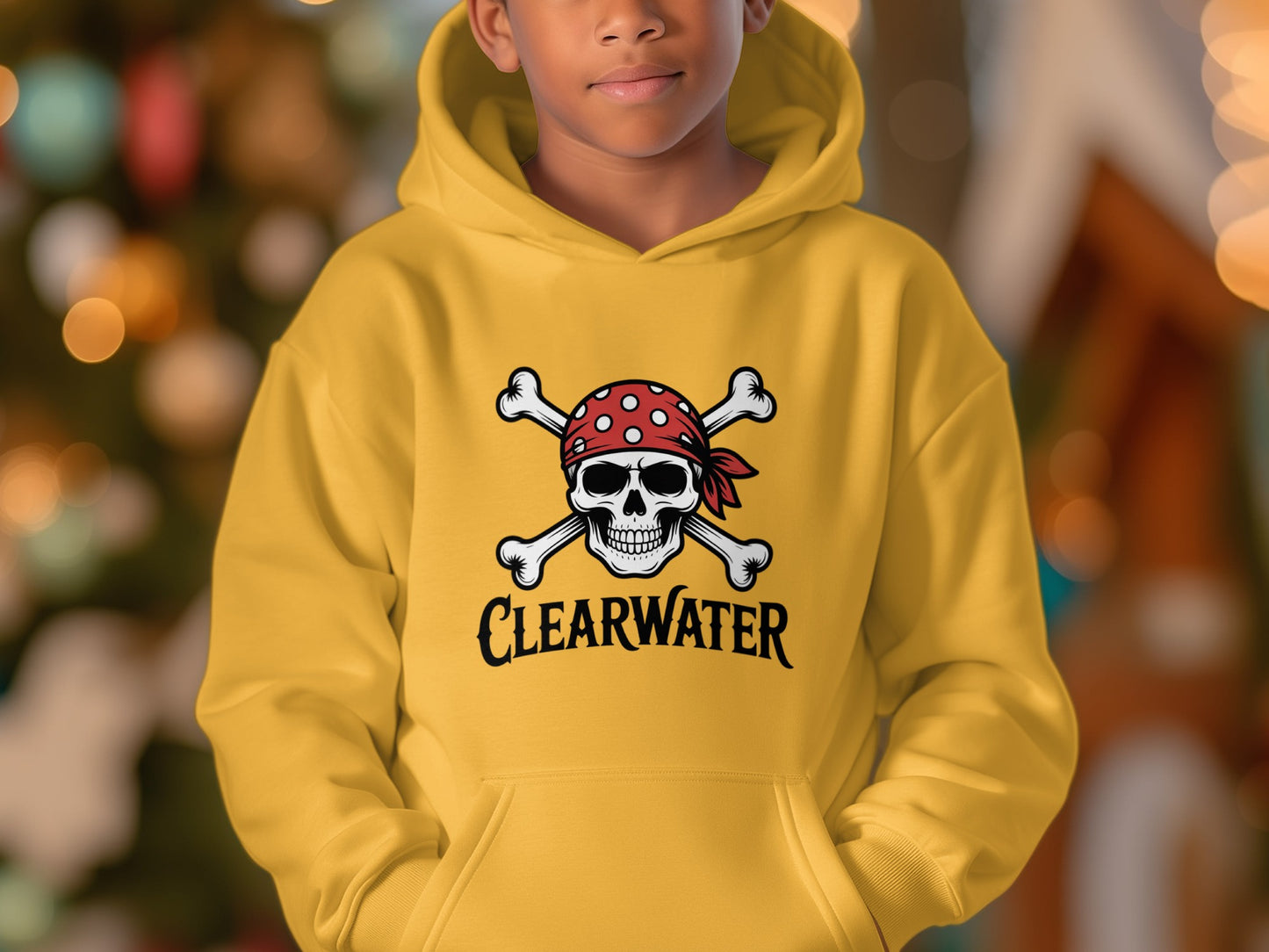 Clearwater Skull and Crossbones Hoodie product
