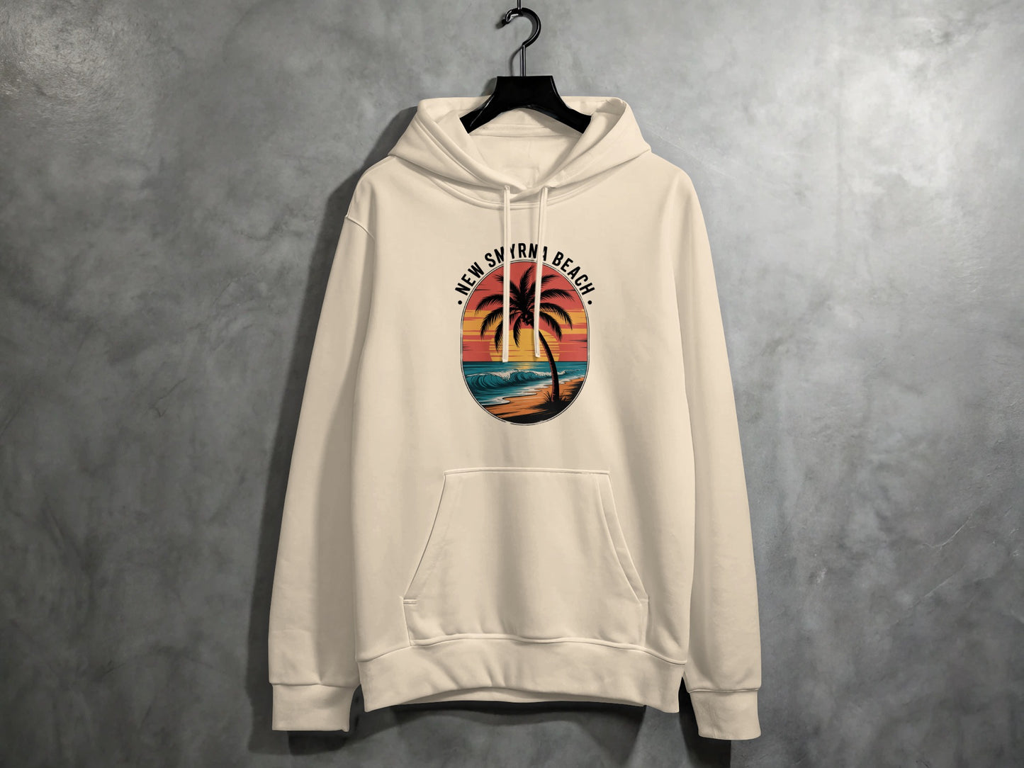 New Smyrna Beach Printed Hoodie product type