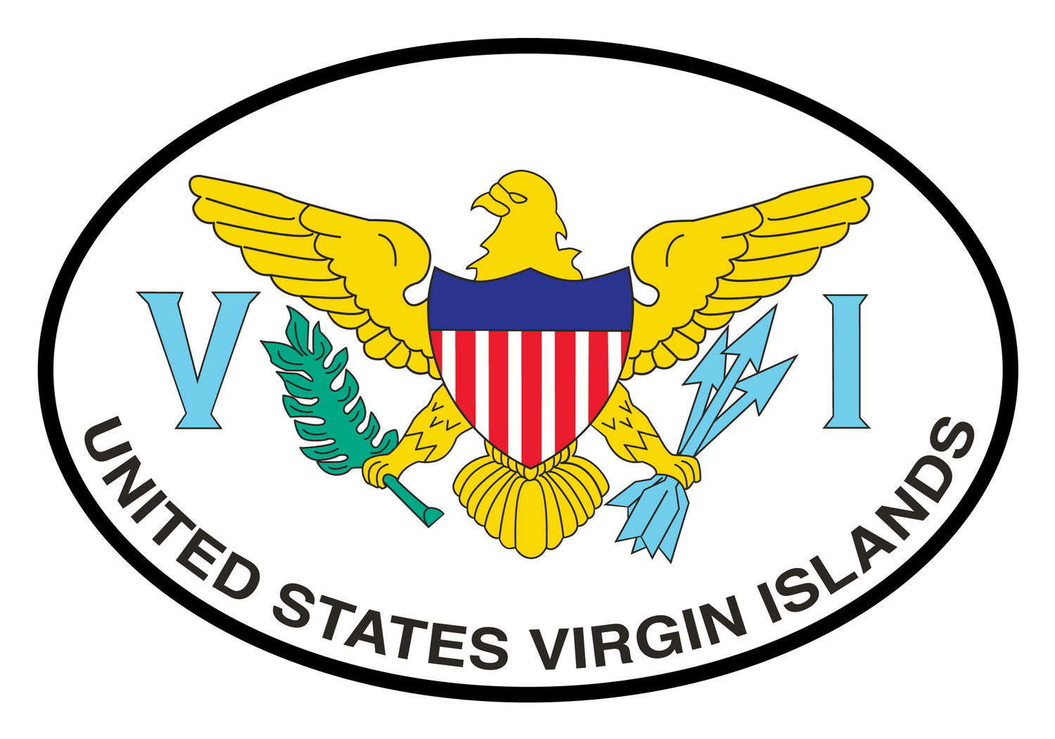 USVI Tropical Themed Clothing and Accessories