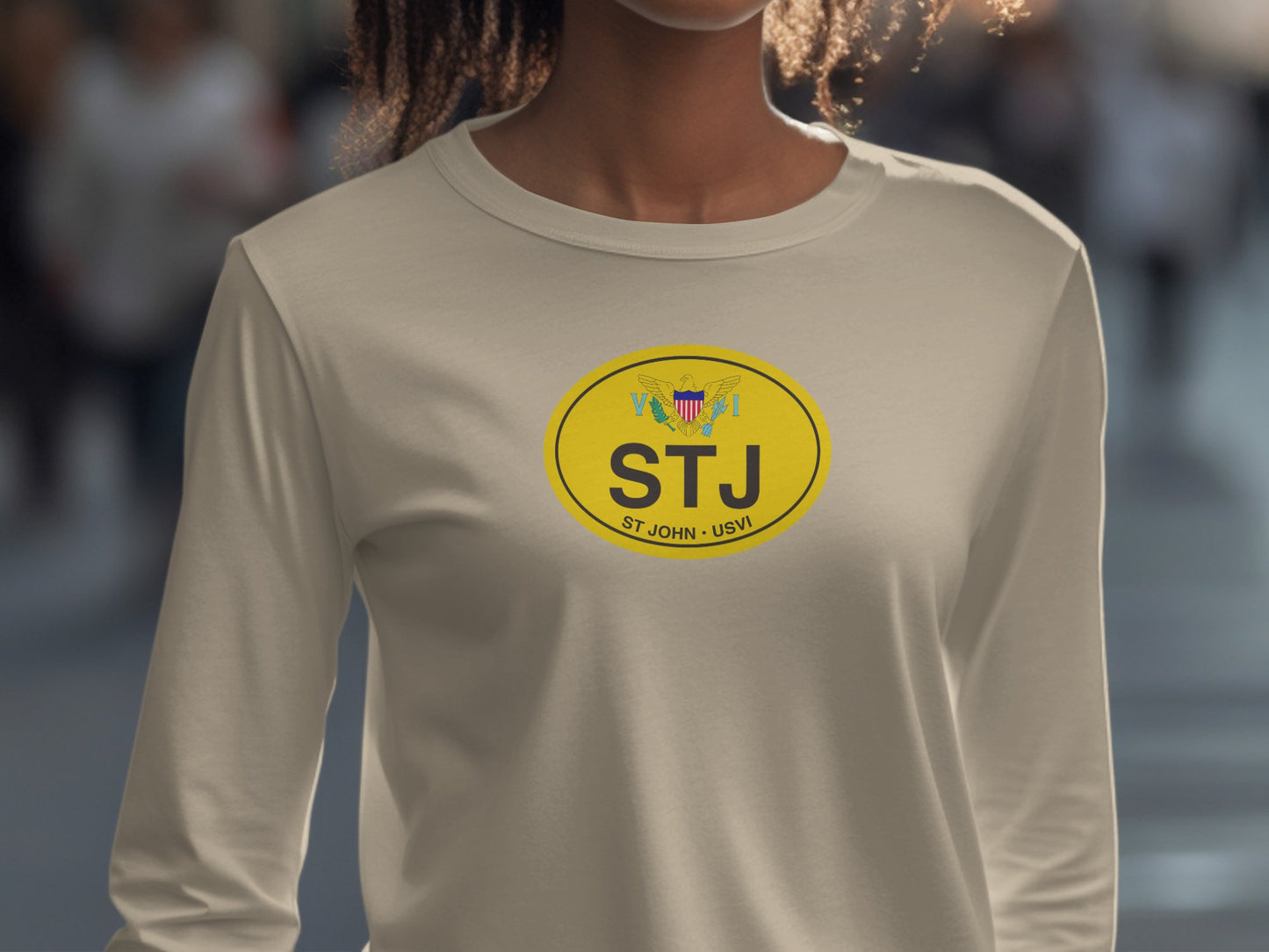 St. John Festival, Love City Live, Trunk Bay, Annaberg Sugar Plantation, Womens Long Sleeve T-Shirt