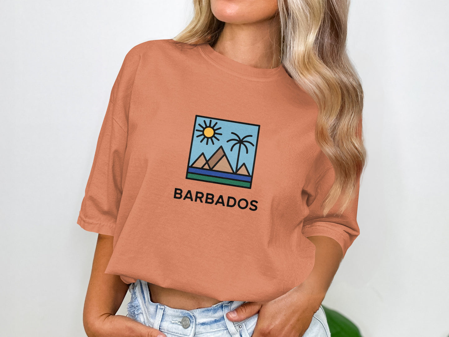 Barbados Tropical Island Graphic Unisex Casual product type