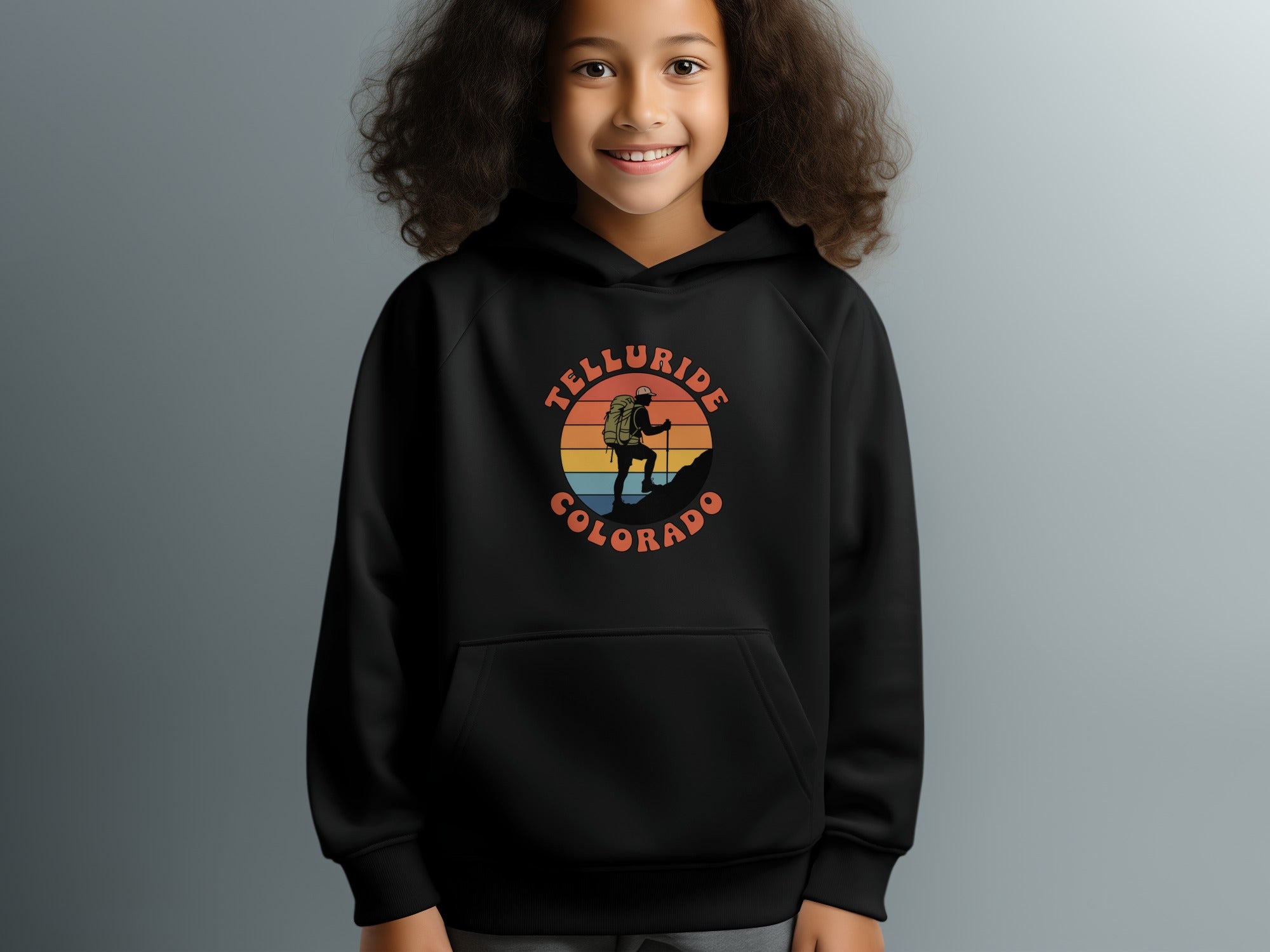 Telluride Colorado Sunset Souvenir Hoodie